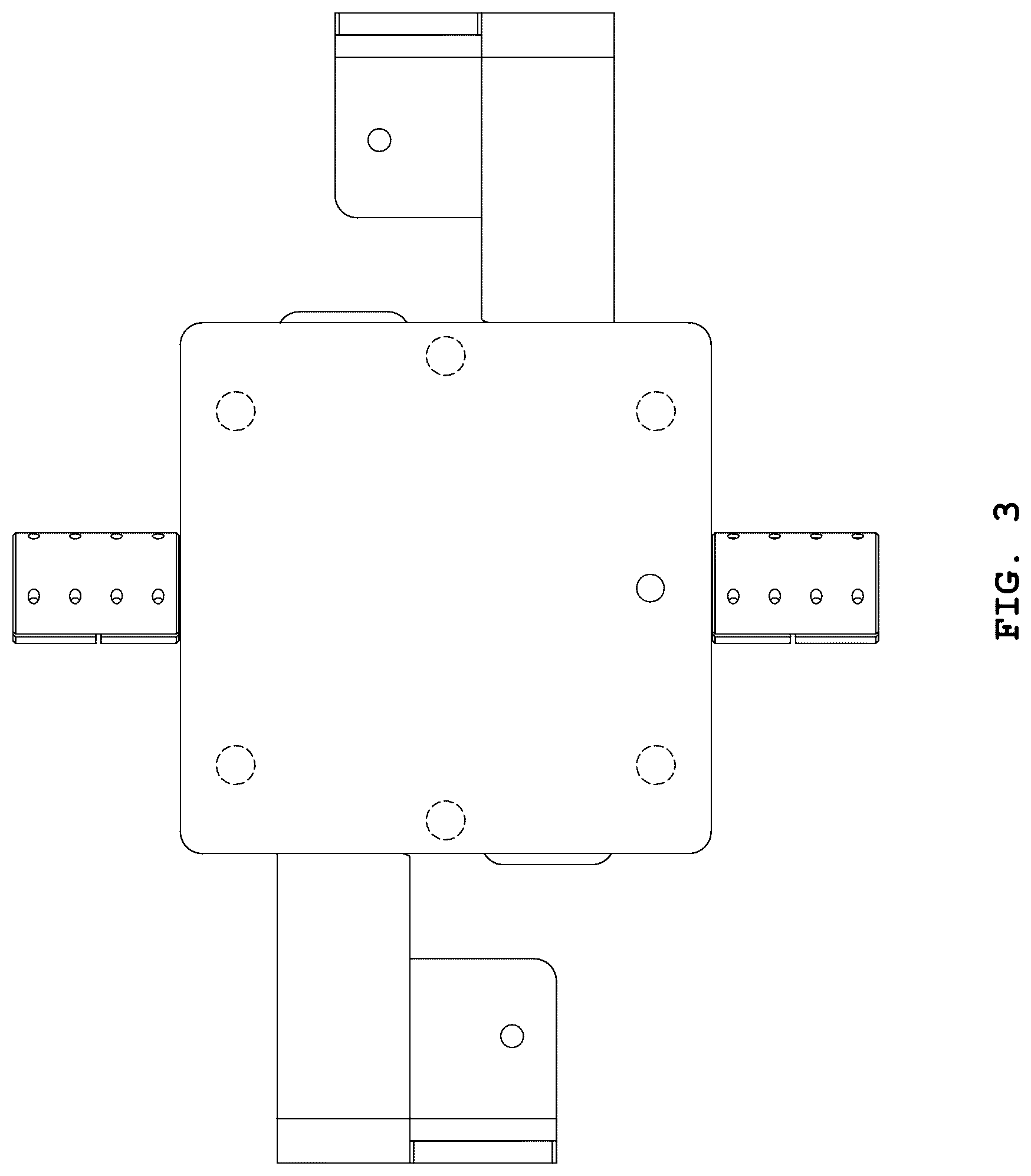 Patent USD1045318 Figure 3 – Conveyor width adjuster