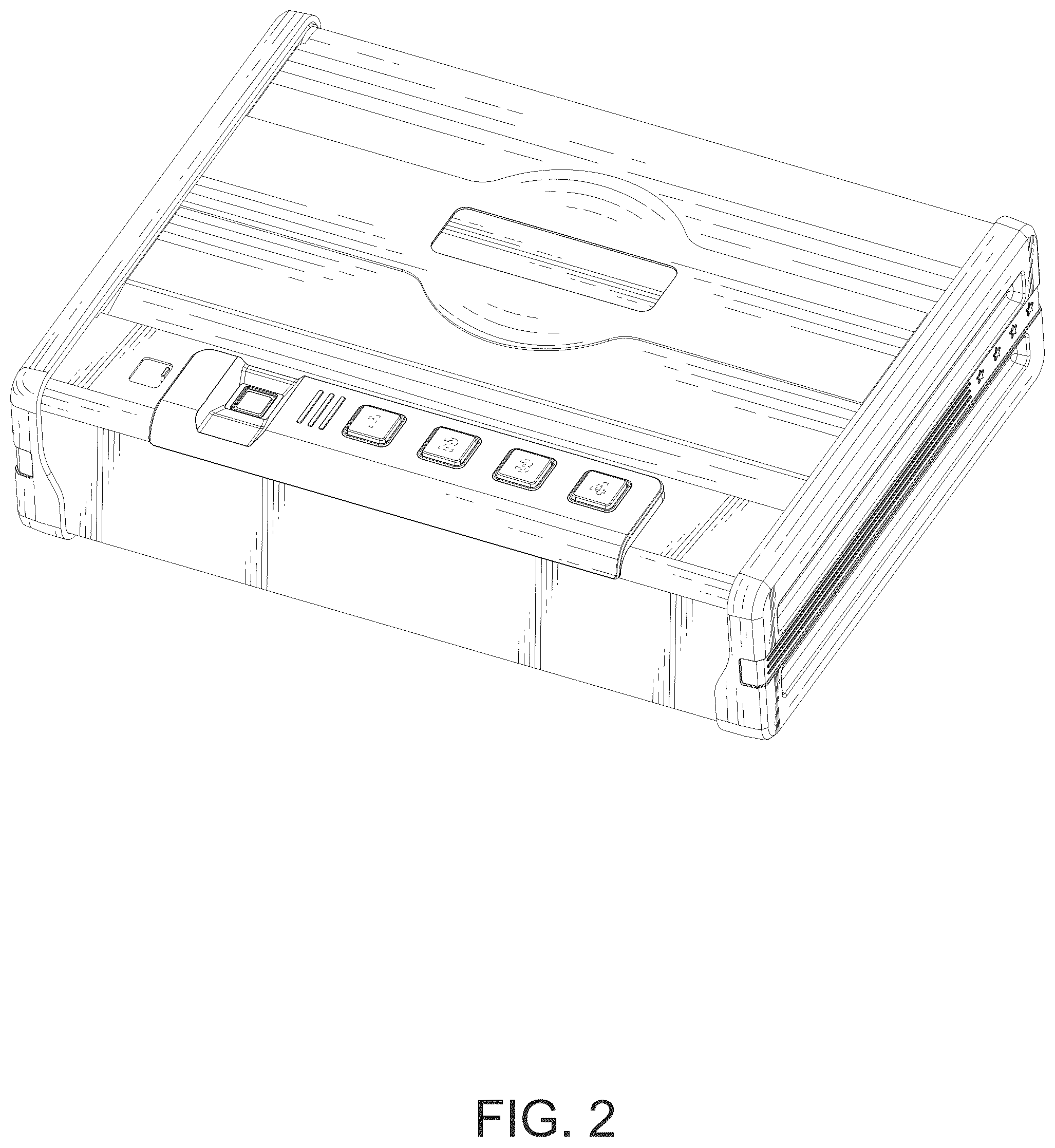Patent USD1045319 Figure 2 – Pistol safe