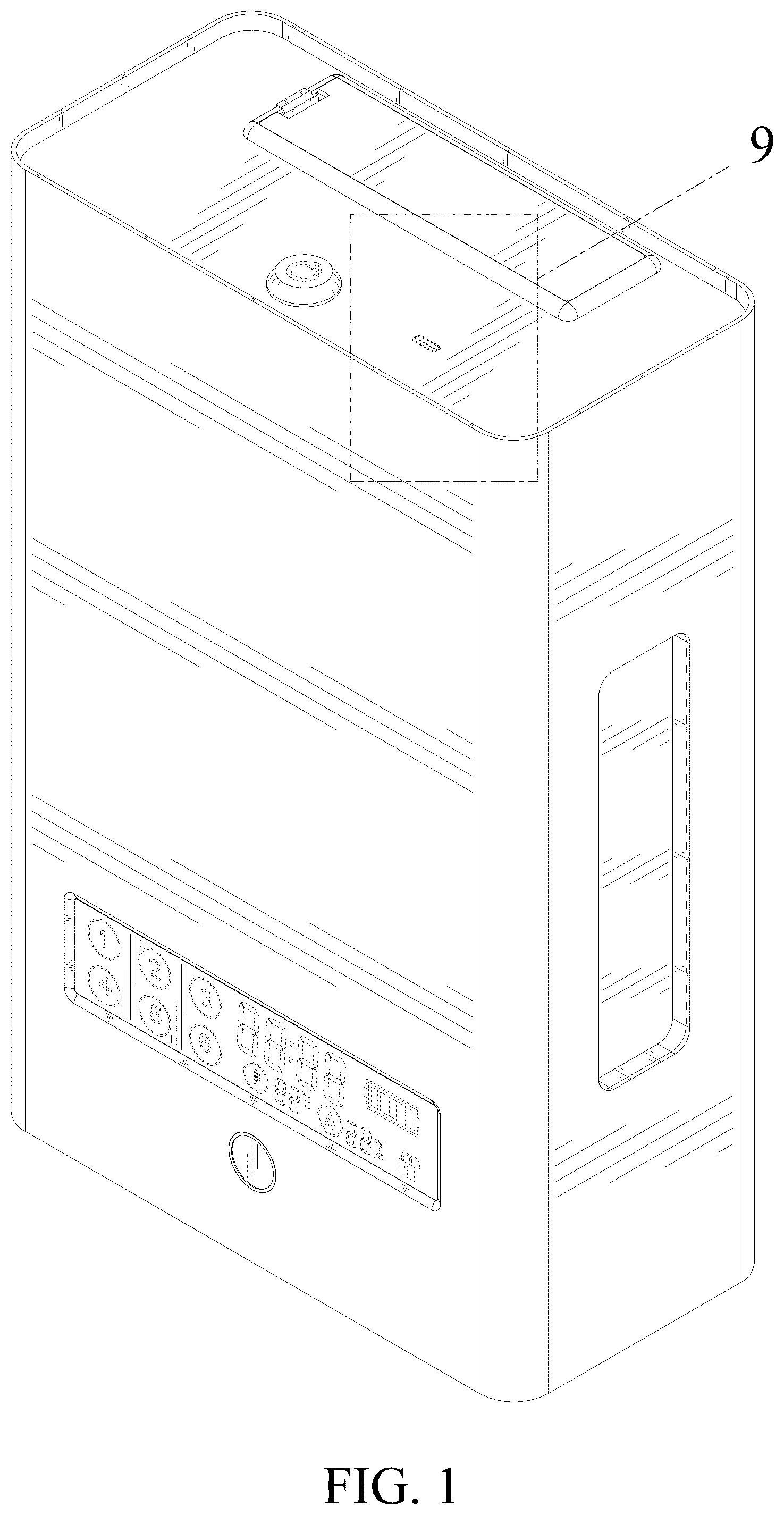 Patent USD1045320 — Smart safe — Figure 1