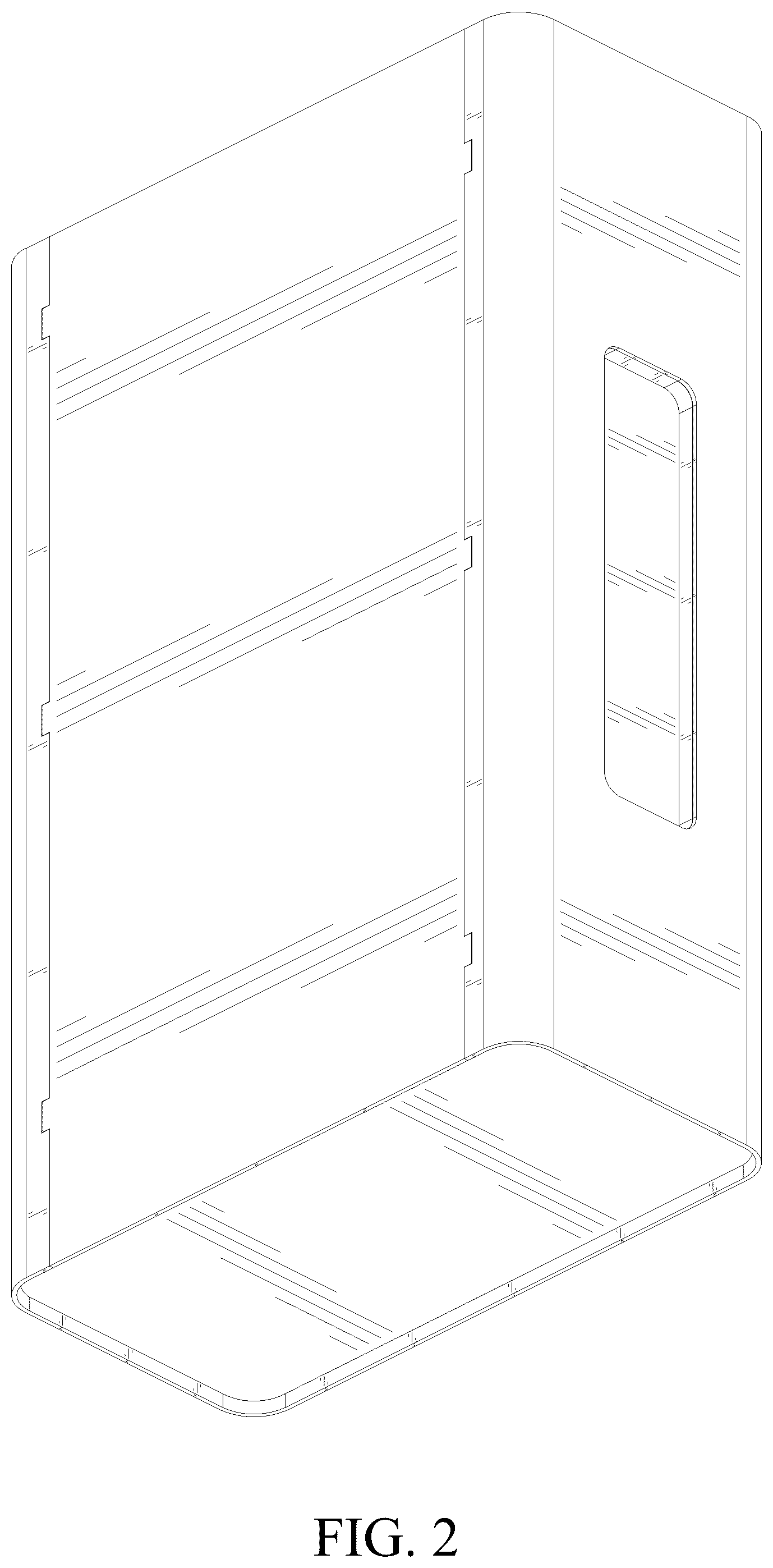 Patent USD1045320 Figure 2 – Smart safe