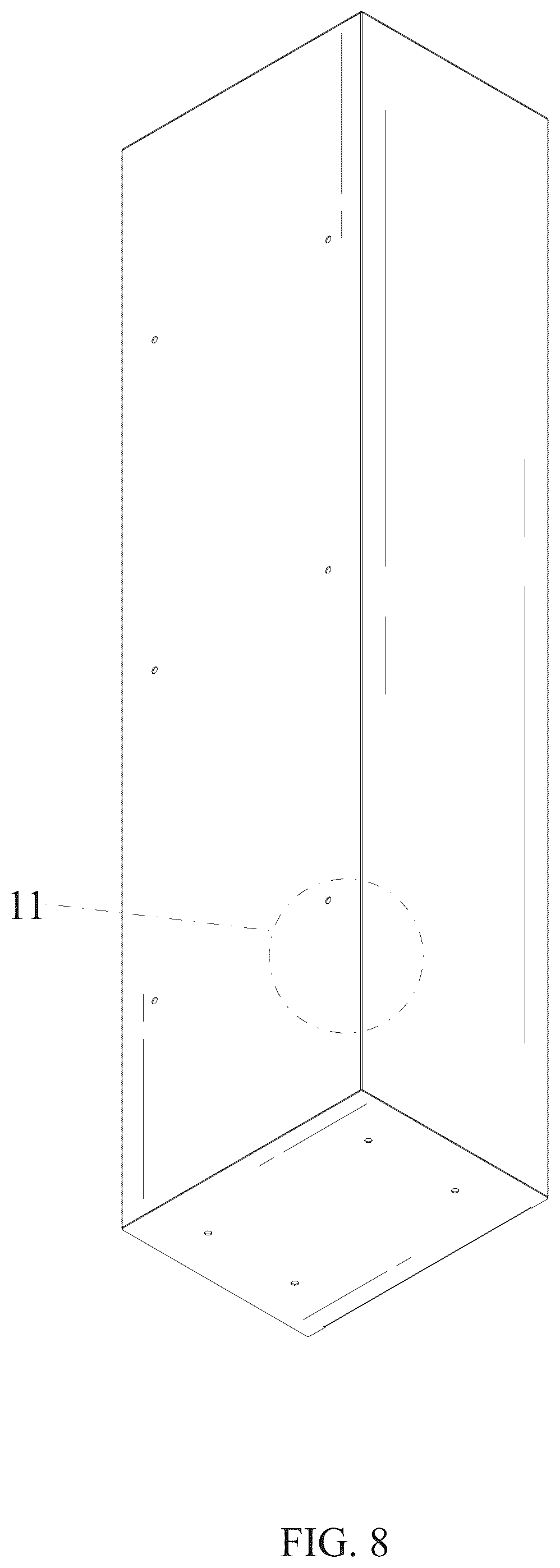 Patent USD1045321 Figure 8 – Gun safe