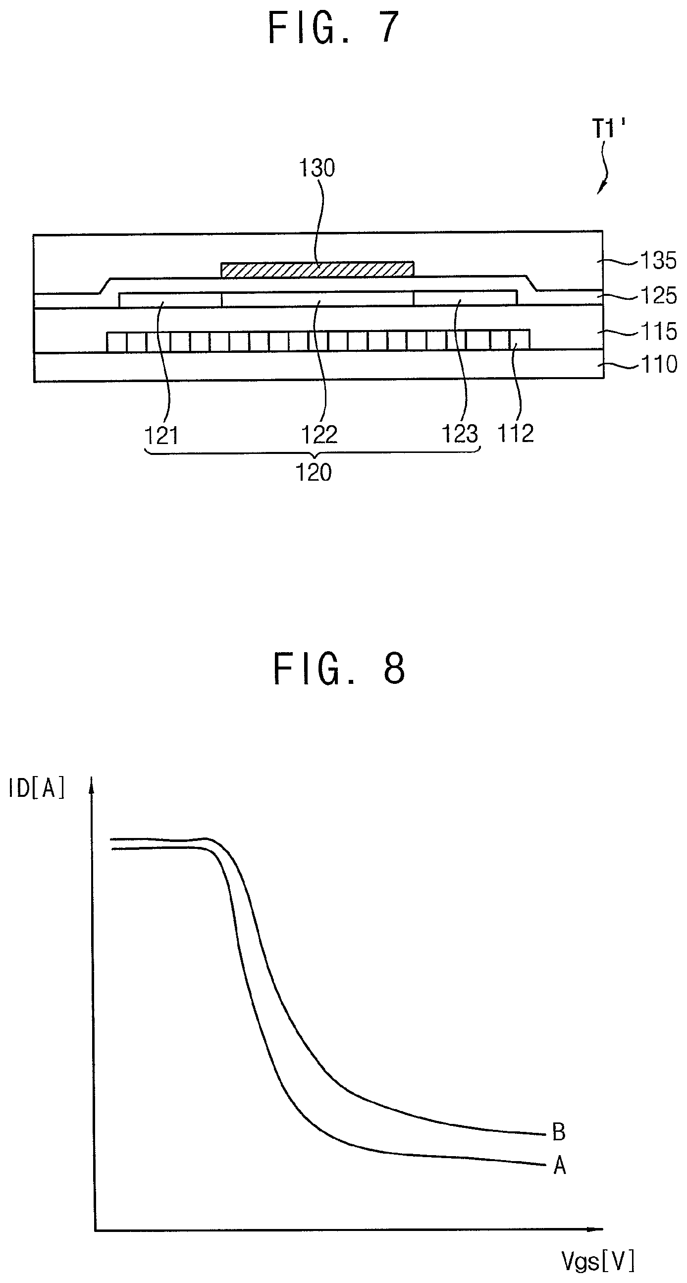 Patent USRE050143 Figure 8 – Pixel and display device including the same