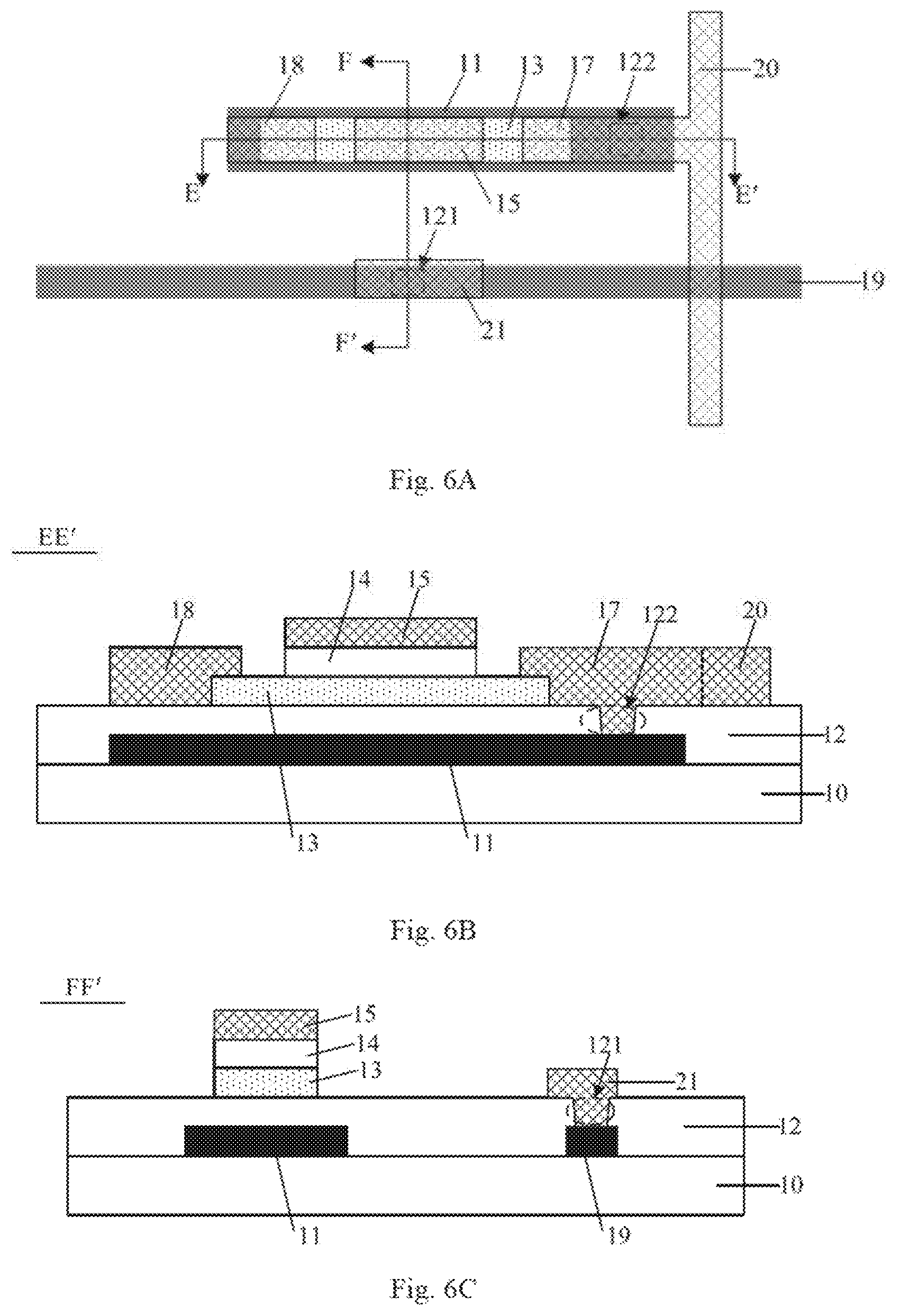 Patent USRE050145 Figure 6 – Array substrate and manufacturing method thereof, display panel and display device