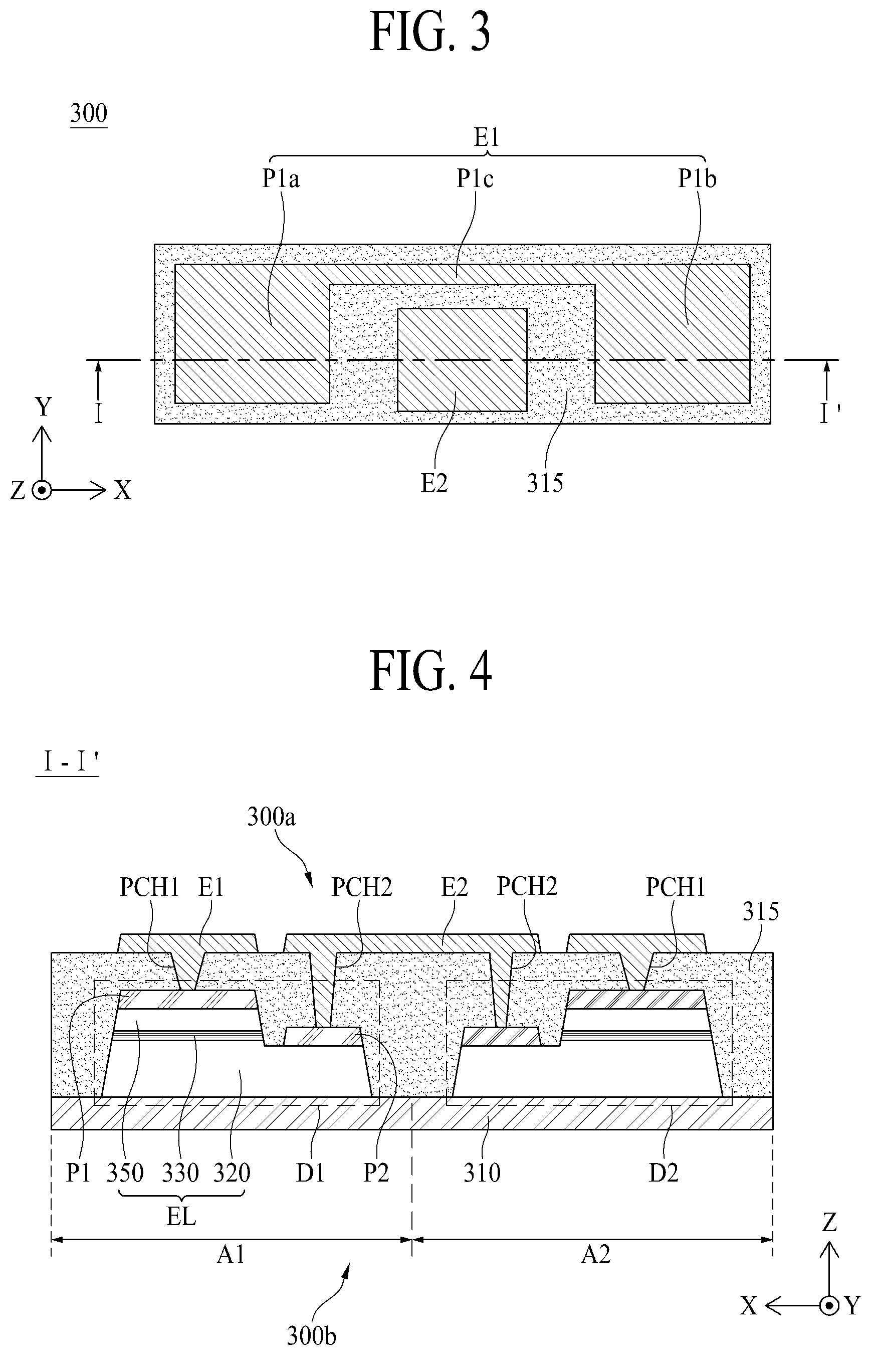 Patent USRE050146 Figure 2 – Light emitting diode chip and light emitting diode display apparatus comprising the same