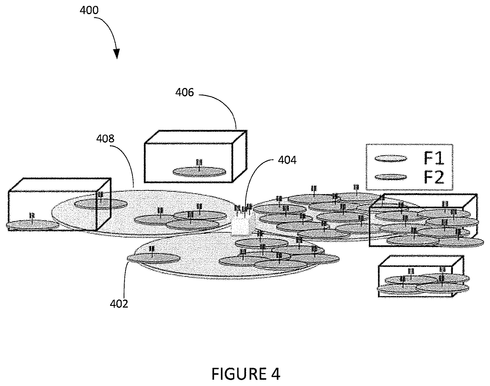 Patent USRE050147 Figure 4 – Uplink control information transmissions/receptions in wireless networks