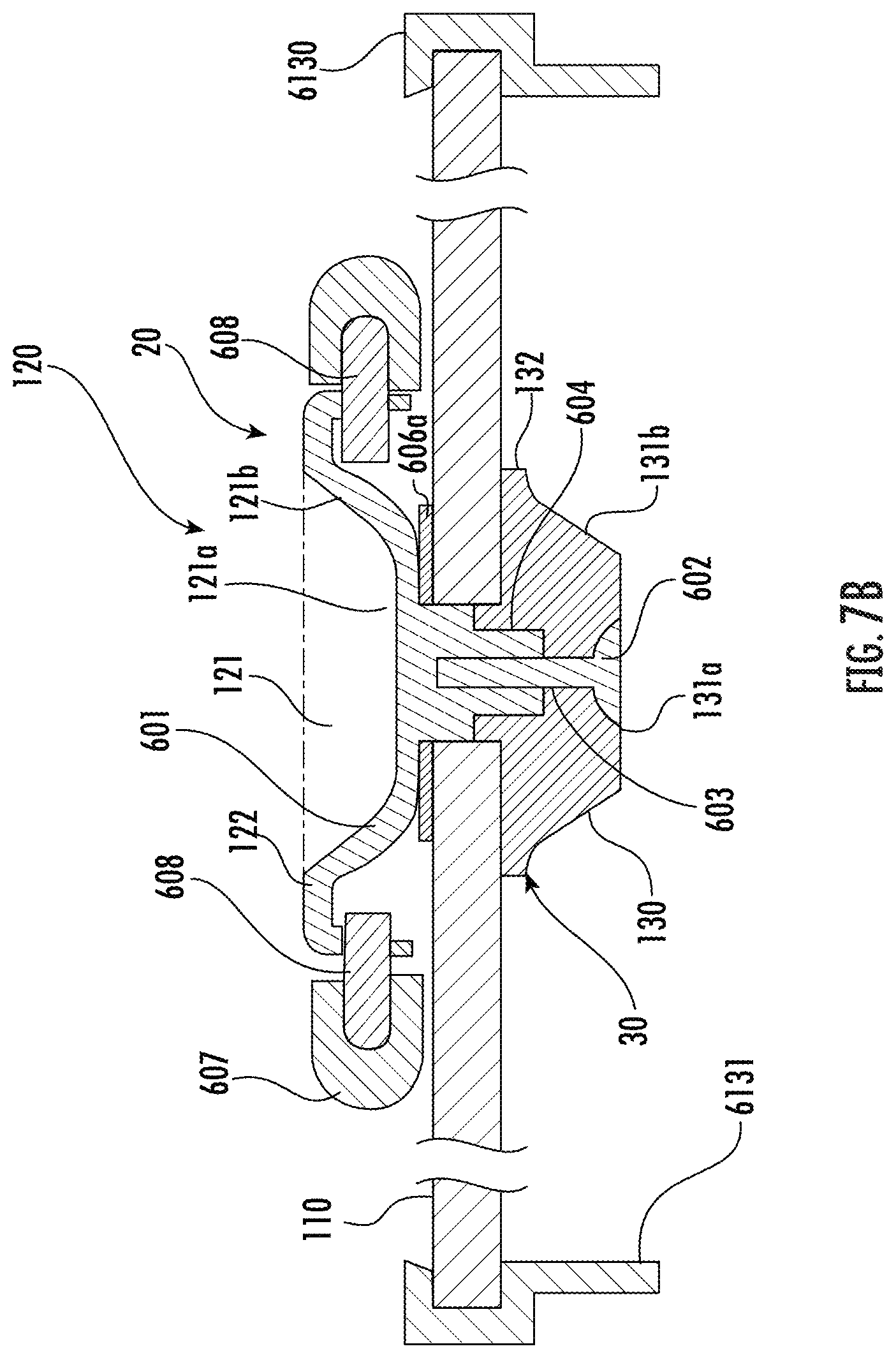 Patent USRE050150 Figure 8 – Lid and knob configured for stacking