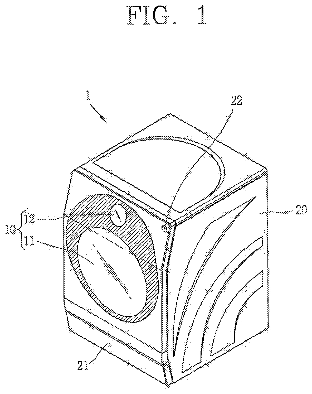 Patent USRE050151 Figure 1 – Laundry treating apparatus