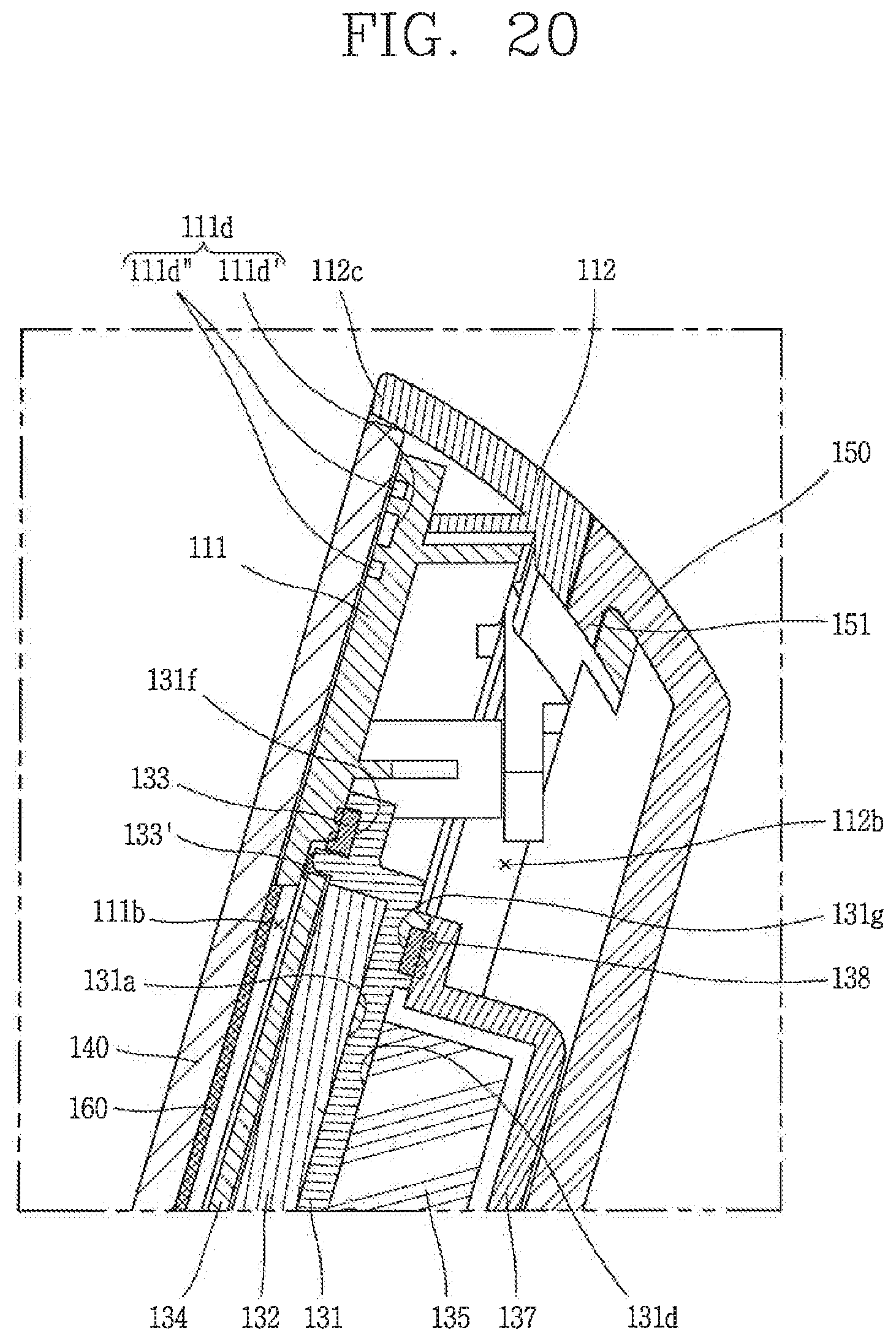 Patent USRE050151 Figure 14 – Laundry treating apparatus