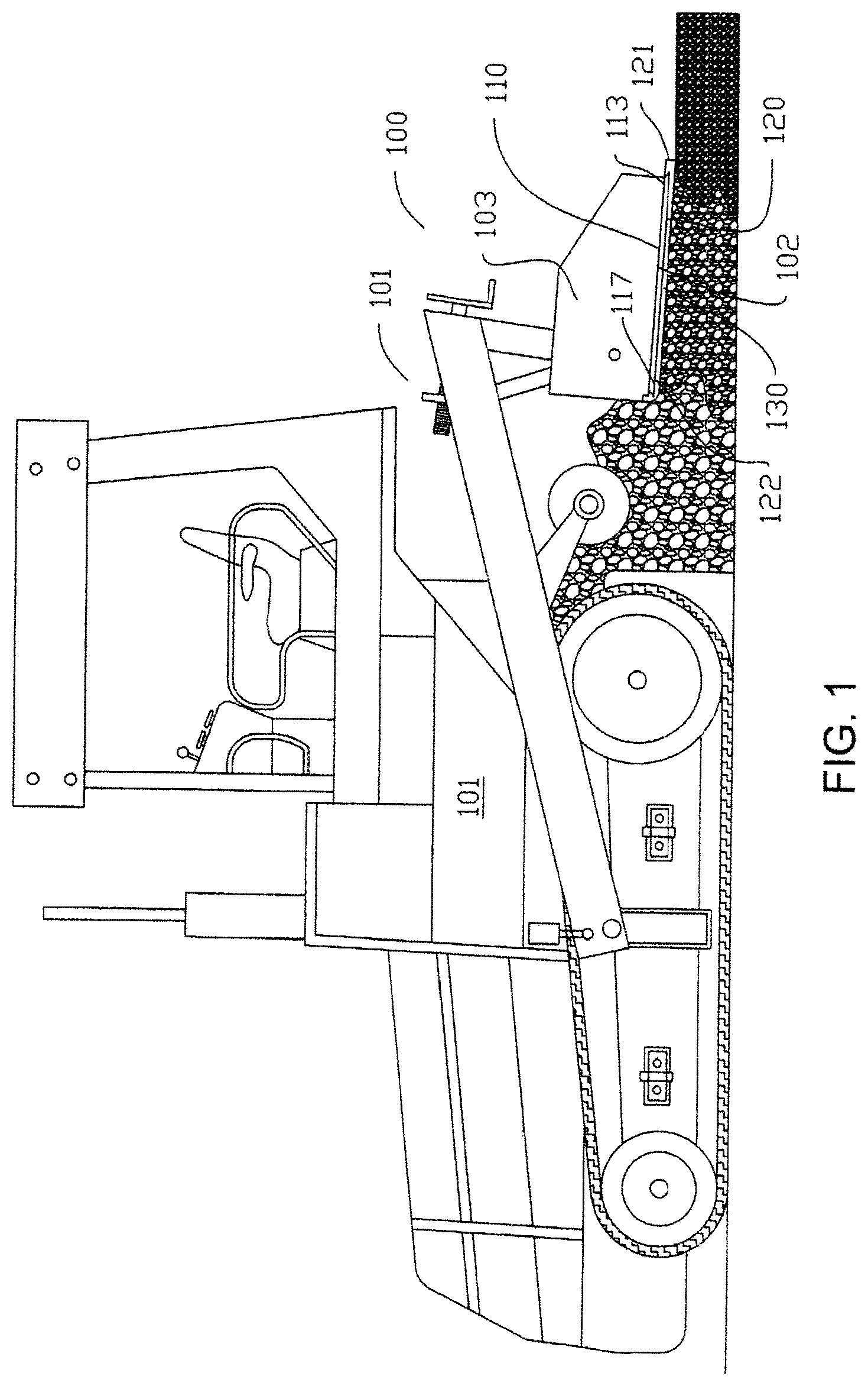 Patent USRE050152 Figure 1 – Modular screed plate assembly and method of assembling a screed plate