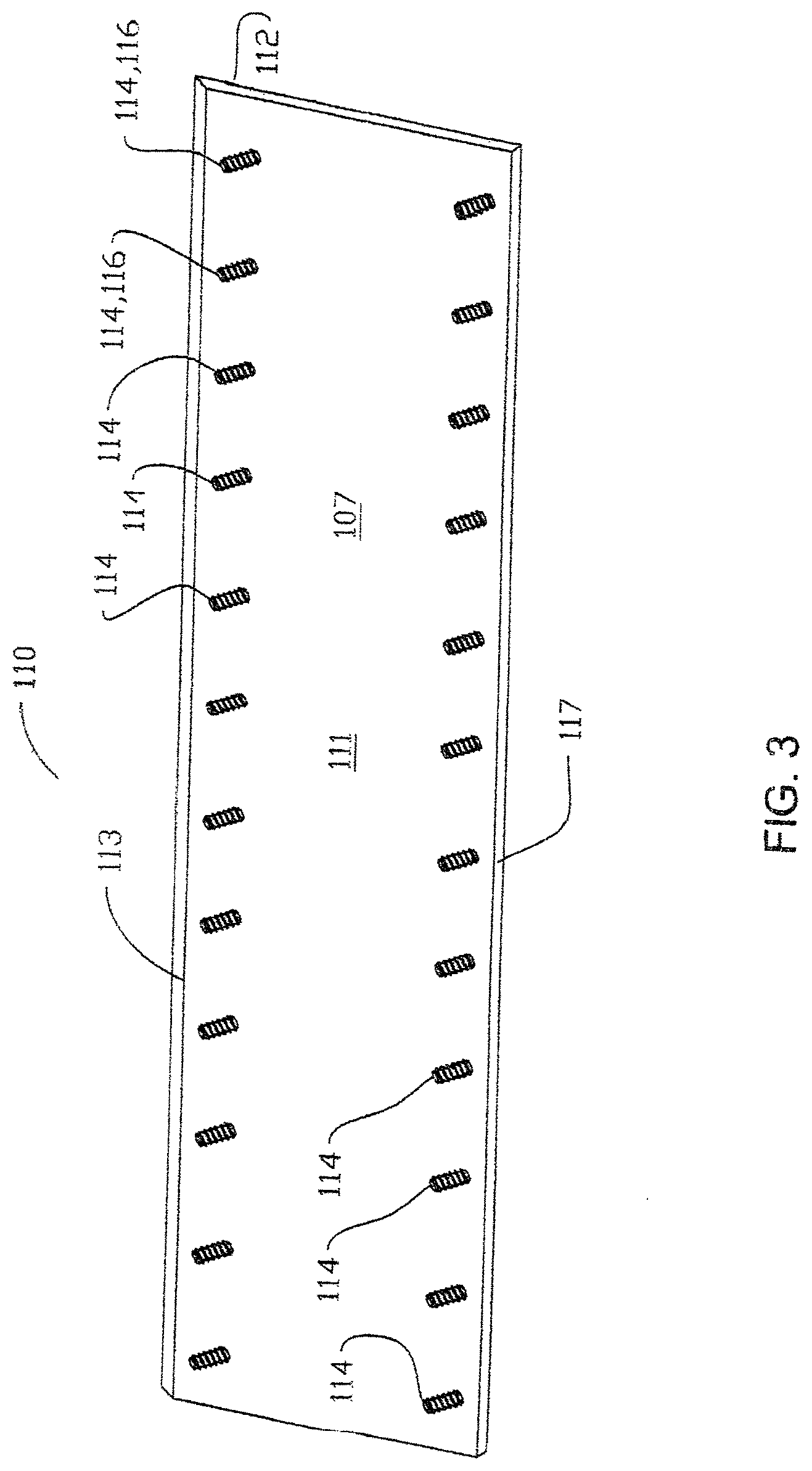 Patent USRE050152 Figure 3 – Modular screed plate assembly and method of assembling a screed plate