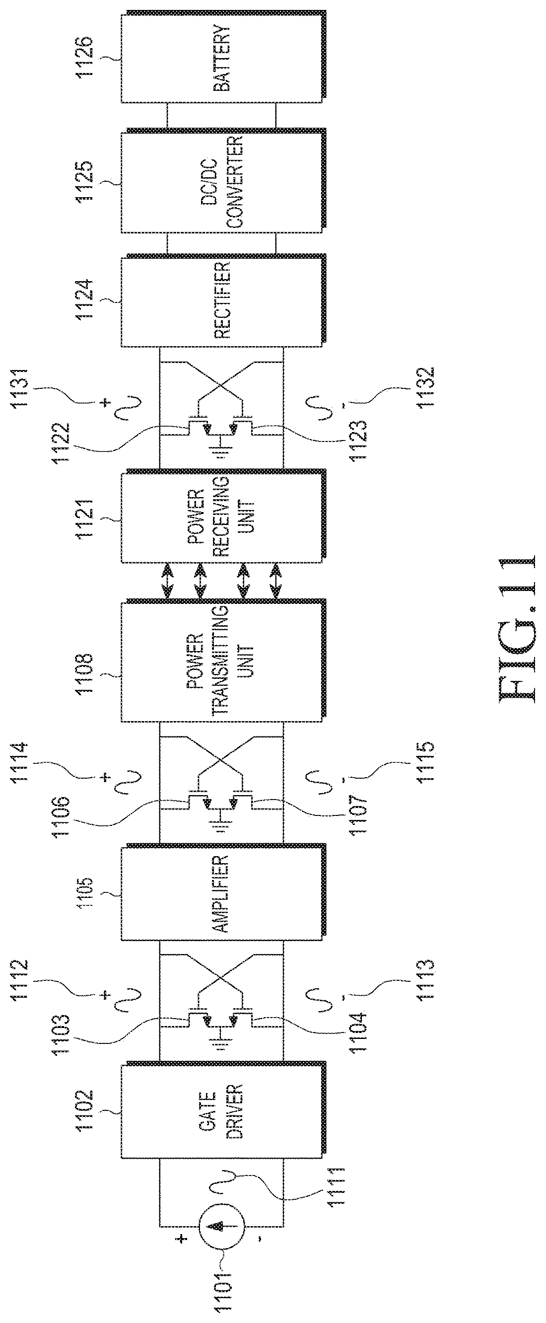 Patent USRE050156 Figure 8 – Wireless power transmitting apparatus, wireless power receiving apparatus, and circuit for correcting differential signal