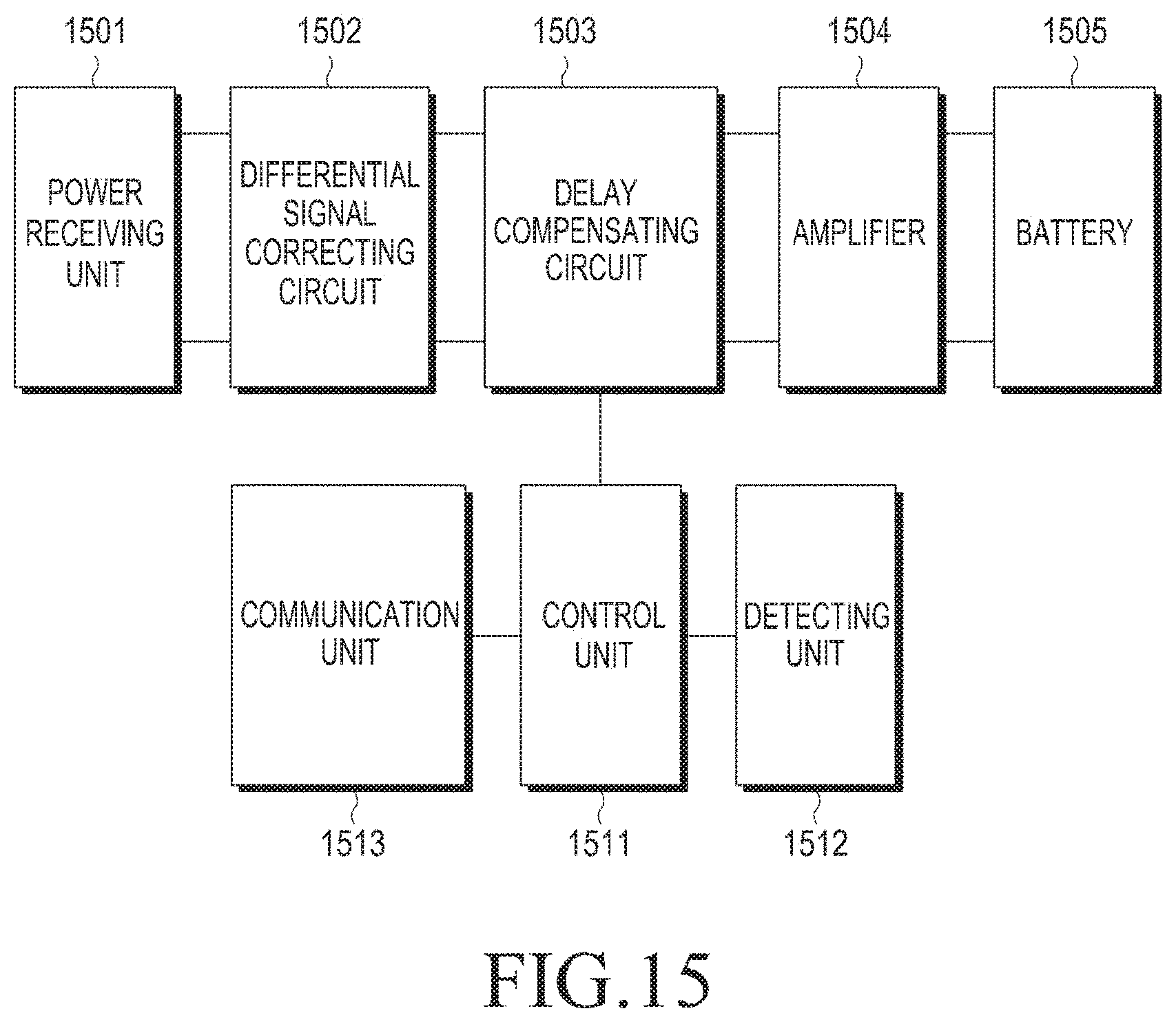 Patent USRE050156 Figure 12 – Wireless power transmitting apparatus, wireless power receiving apparatus, and circuit for correcting differential signal