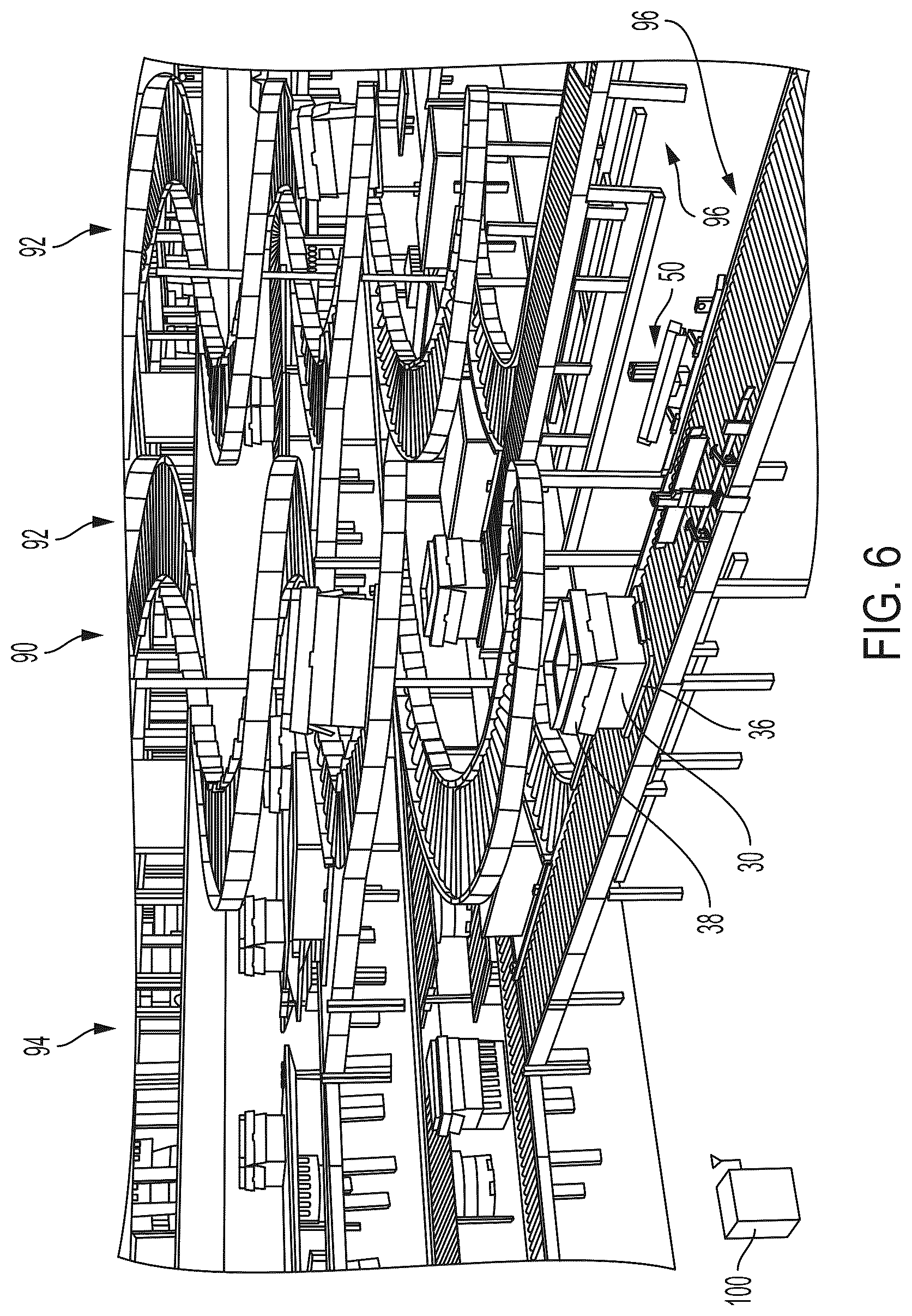 Patent US12297000 Figure 4 – Automated processing of container assembly systems and methods