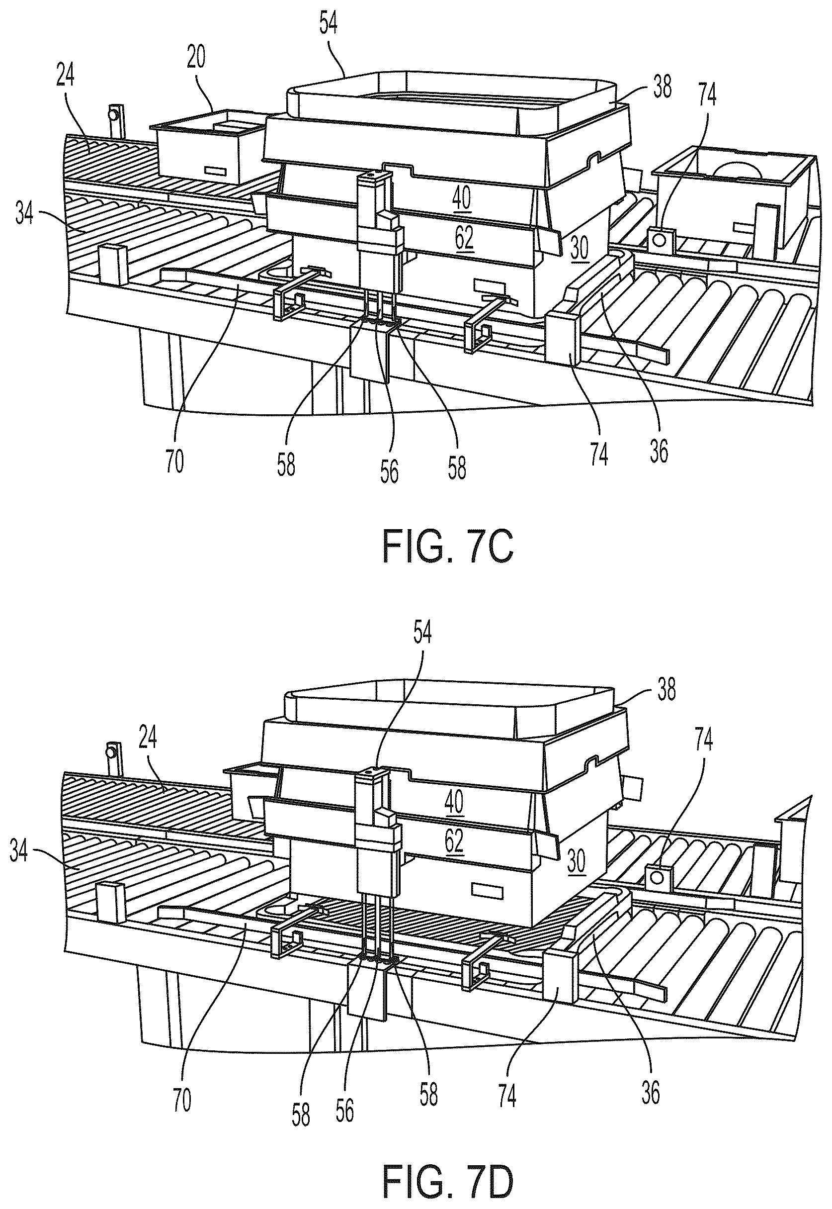 Patent US12297000 Figure 6 – Automated processing of container assembly systems and methods