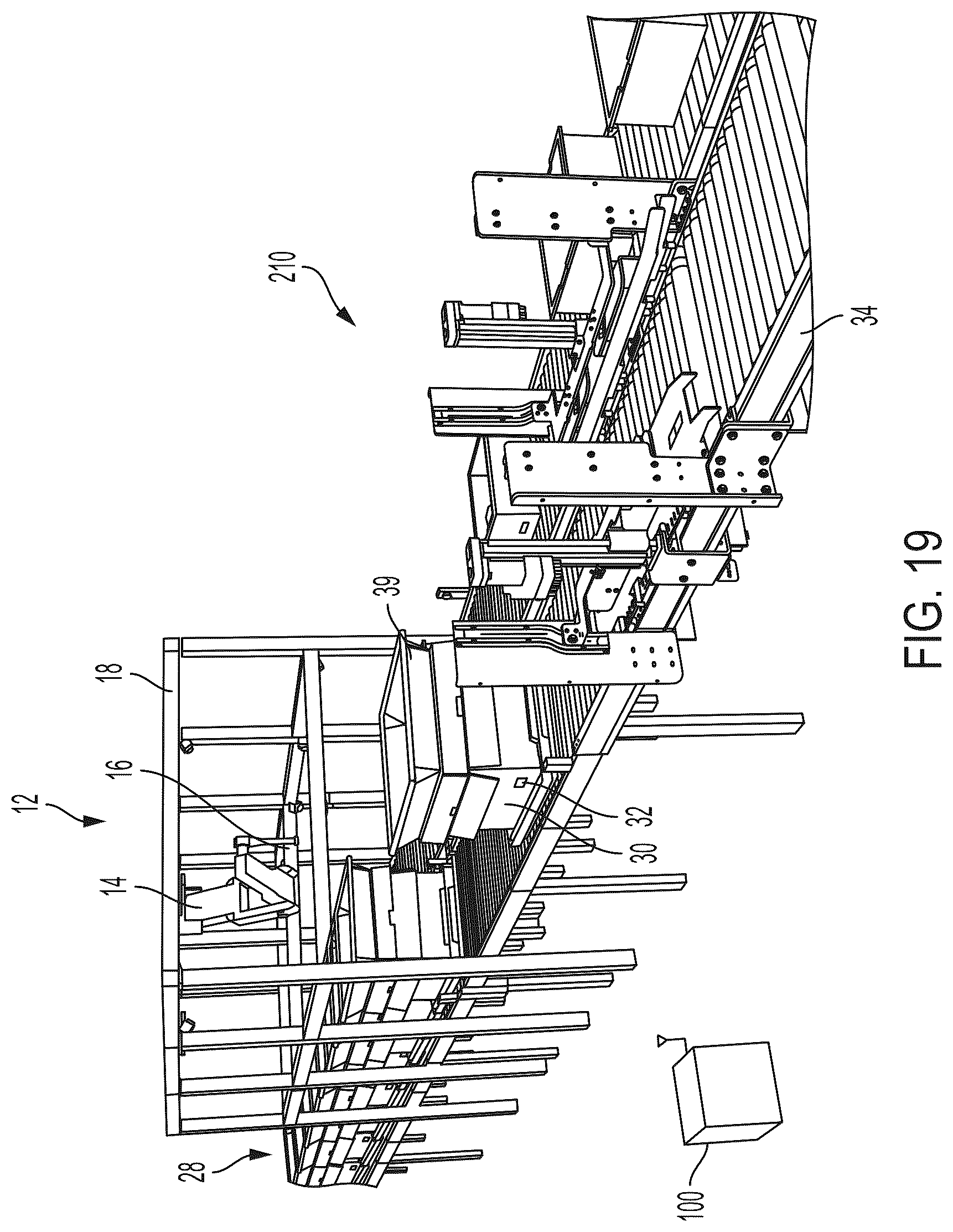 Patent US12297000 Figure 19 – Automated processing of container assembly systems and methods