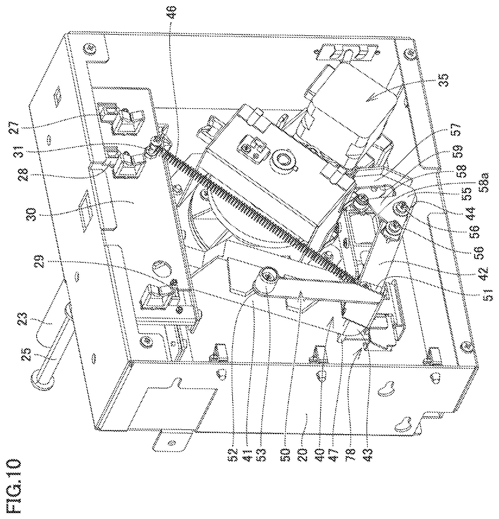 Patent US12297001 Figure 10 – Packaging device, wound body, core tube, method for manufacturing wound body, and wound material