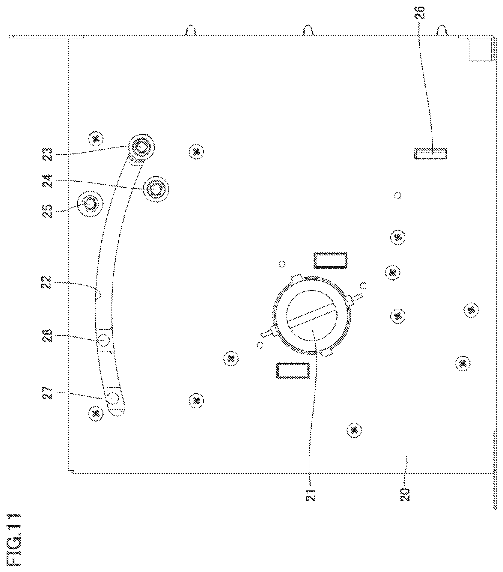 Patent US12297001 Figure 11 – Packaging device, wound body, core tube, method for manufacturing wound body, and wound material