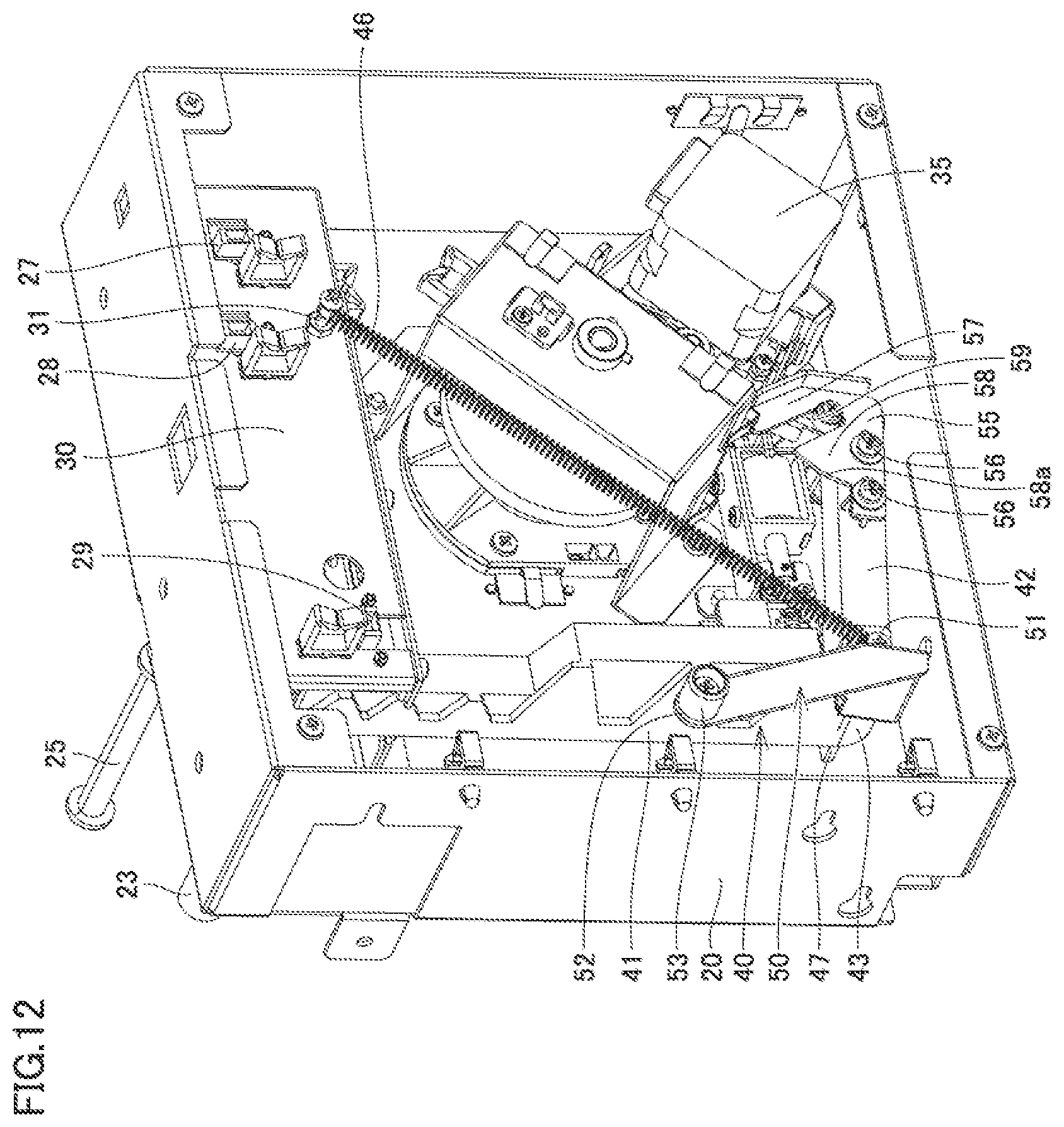 Patent US12297001 Figure 12 – Packaging device, wound body, core tube, method for manufacturing wound body, and wound material