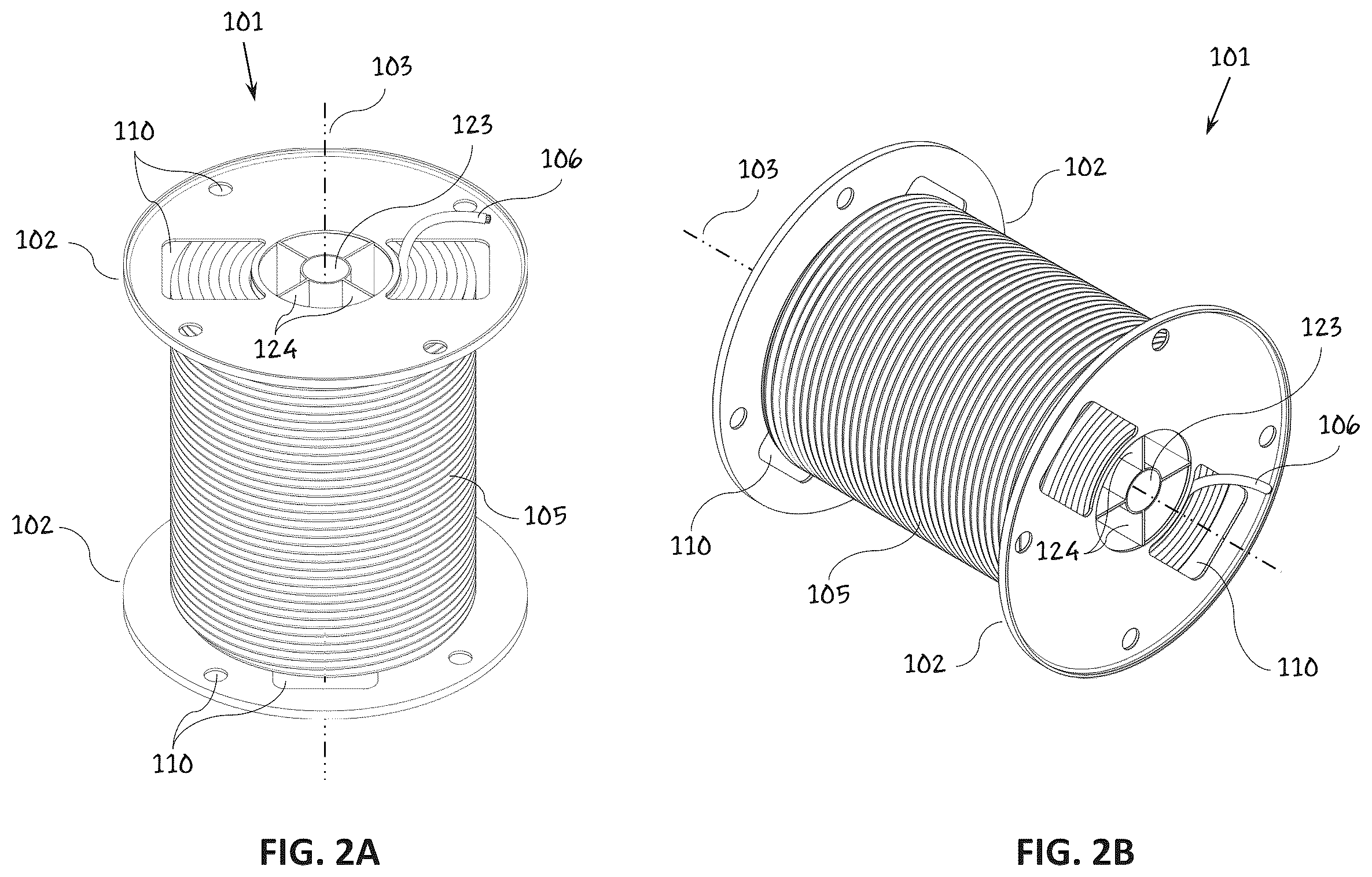 Patent US12297004 Figure 3 – Method and apparatus for applying a label to a spool or reel
