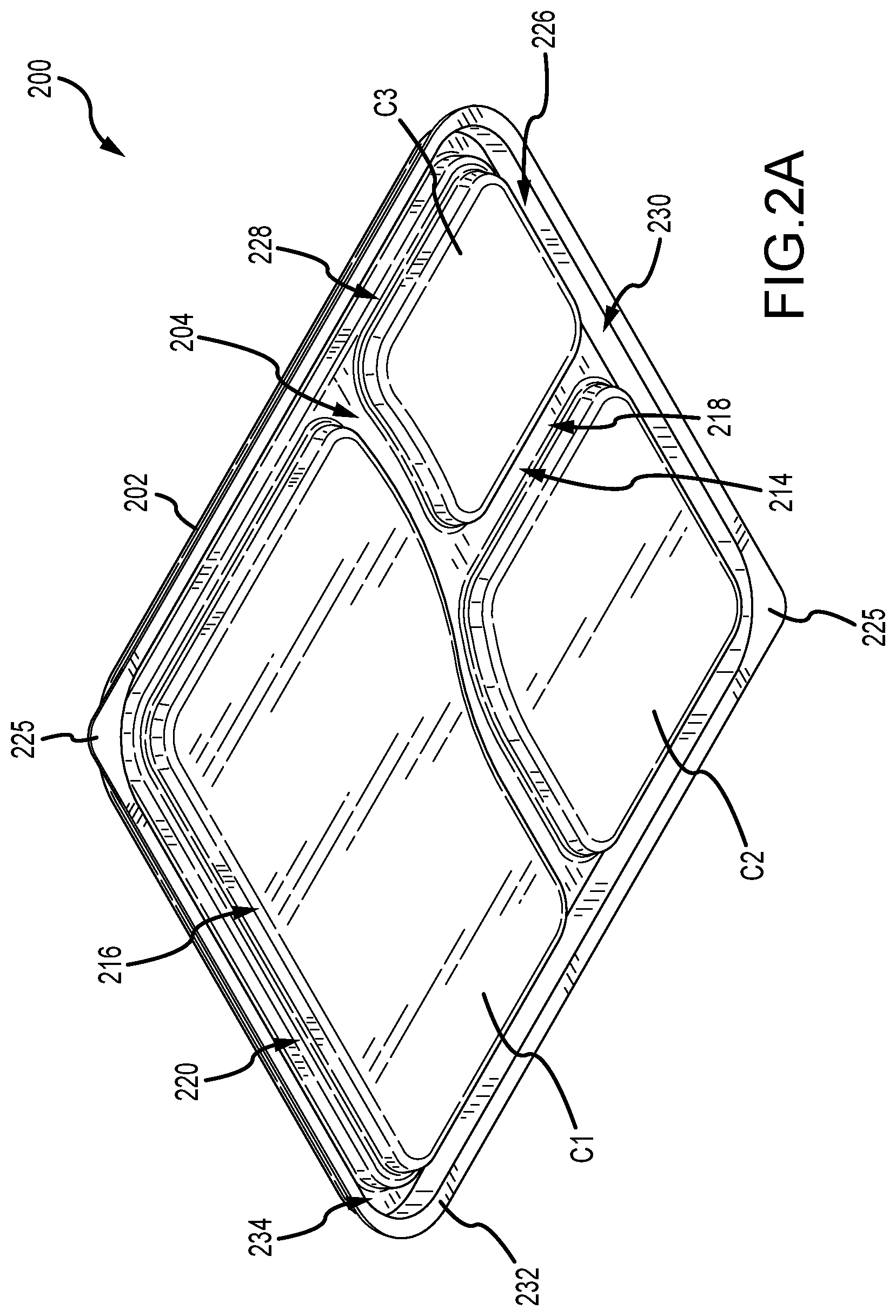 Patent US12297005 Figure 9 – Leak-resistant tray and lid
