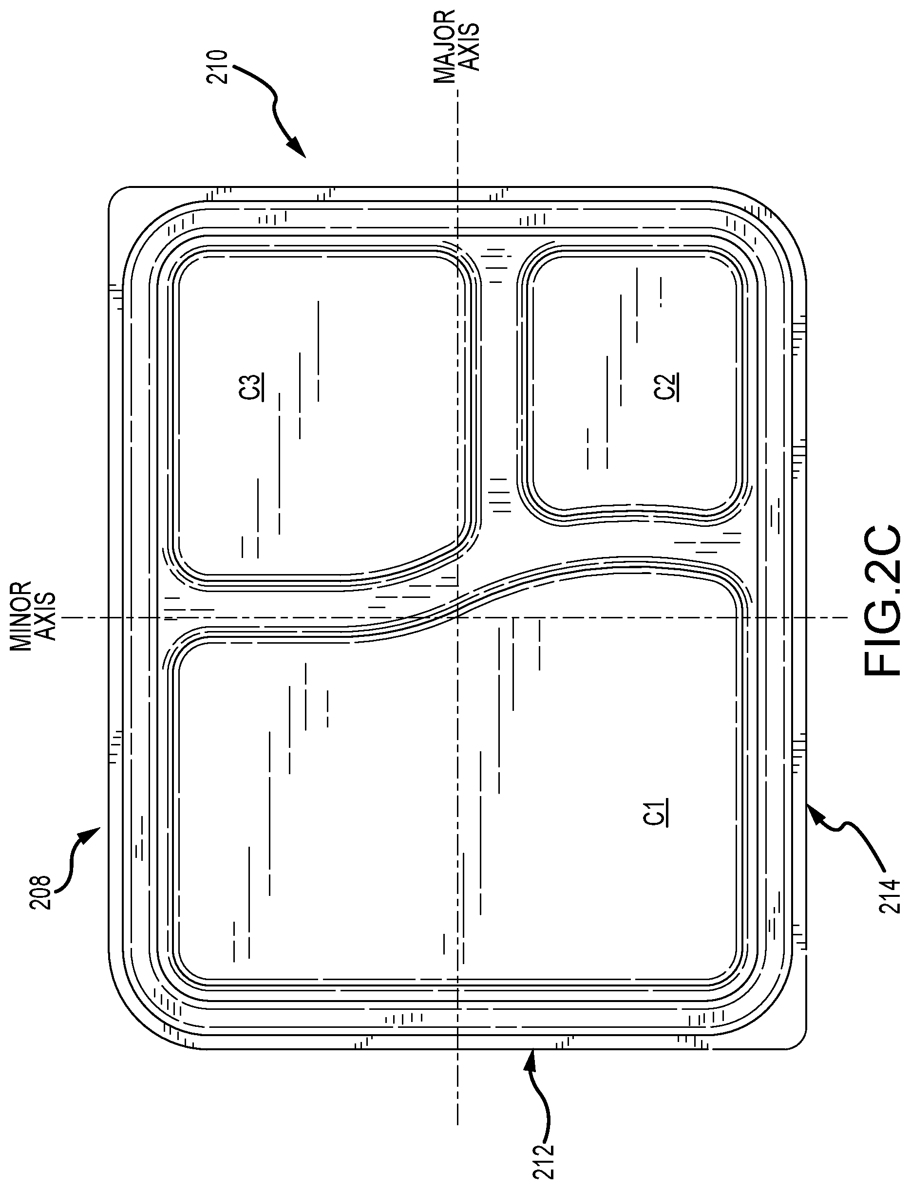 Patent US12297005 Figure 11 – Leak-resistant tray and lid