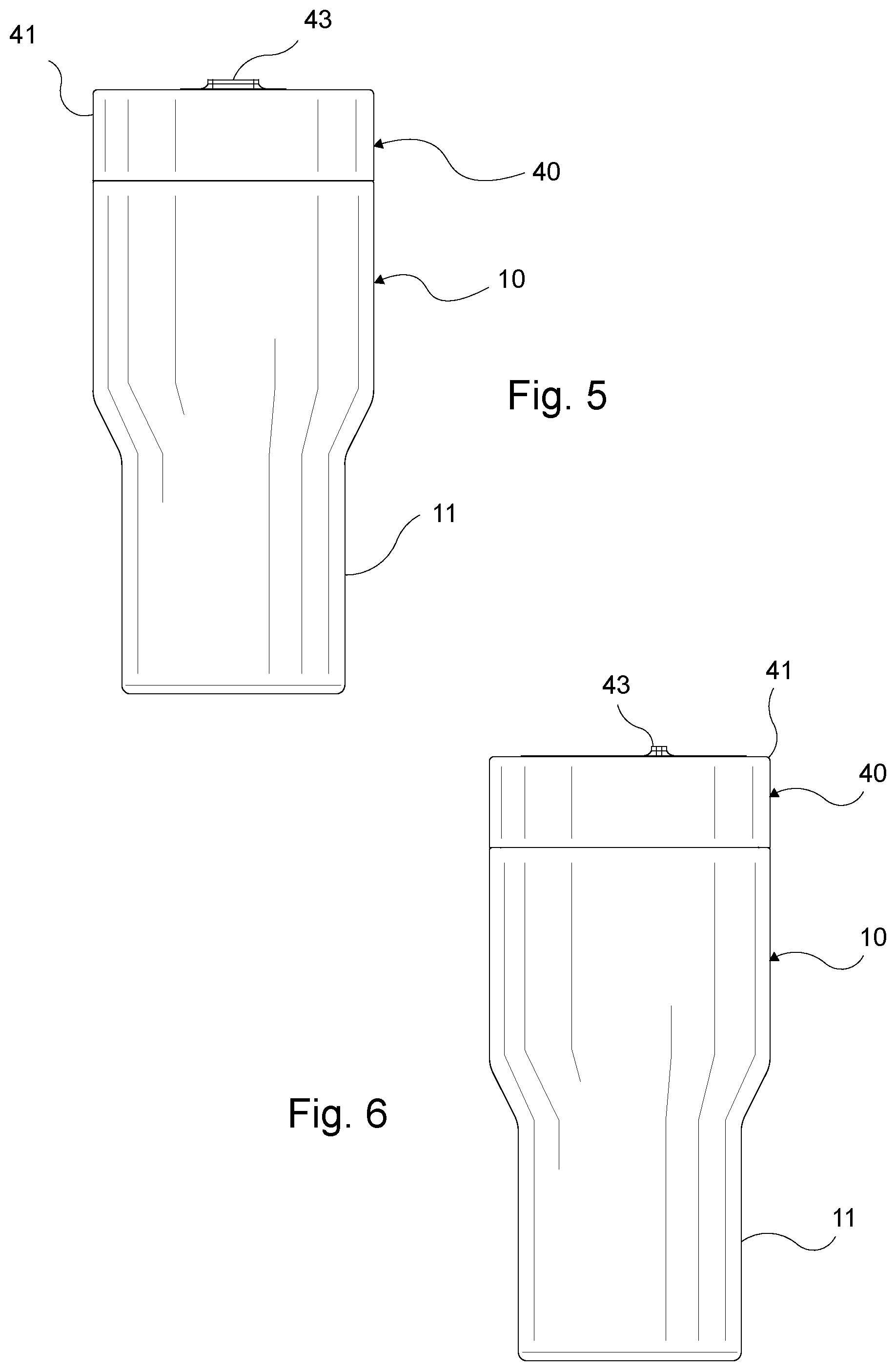 Patent US12297007 Figure 3 – Insulated food and/or beverage container system