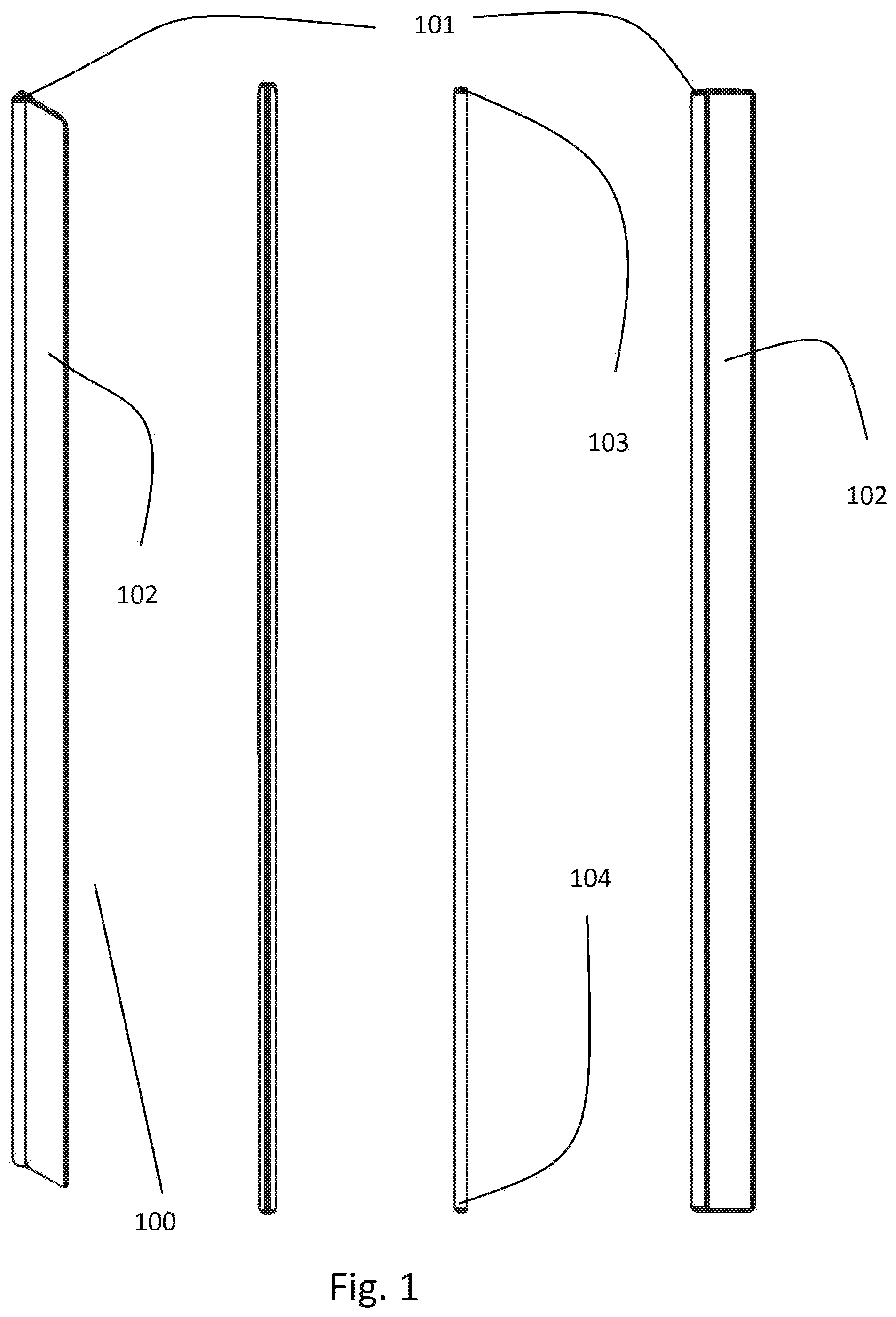 Patent US12297008 Figure 1 – Modular rail-based storage system