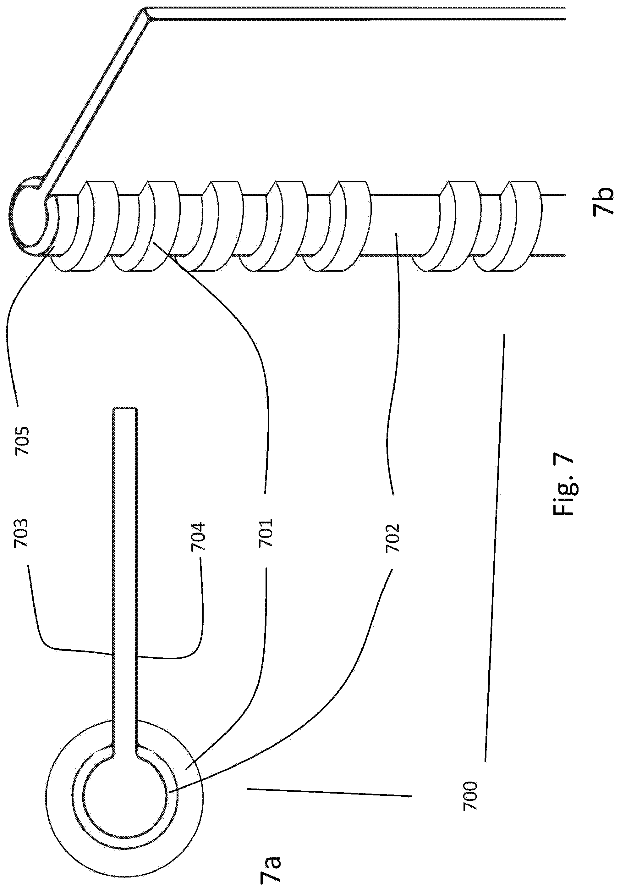 Patent US12297008 Figure 7 – Modular rail-based storage system