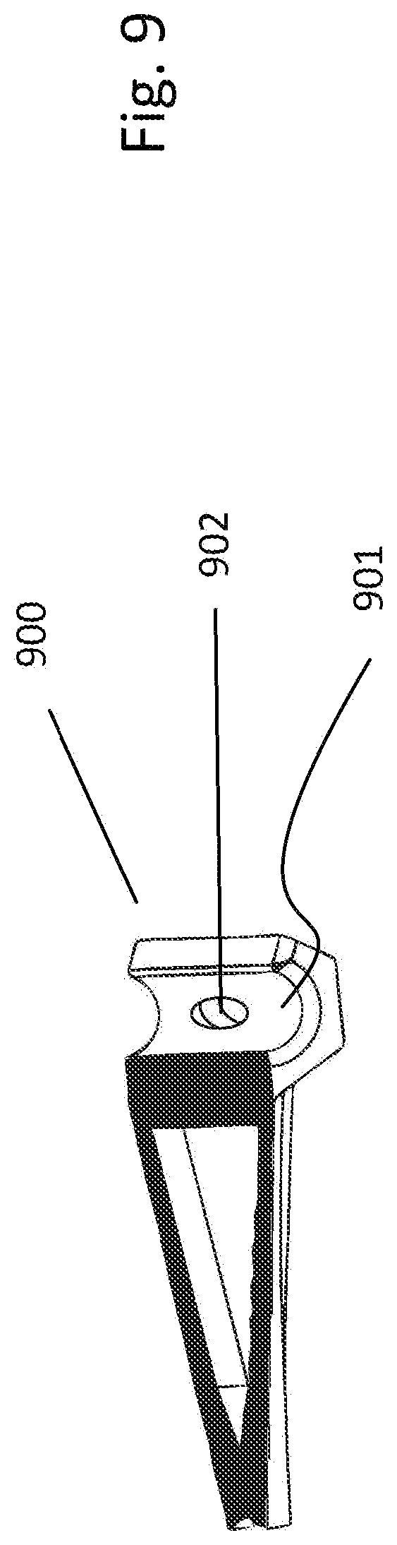 Patent US12297008 Figure 9 – Modular rail-based storage system