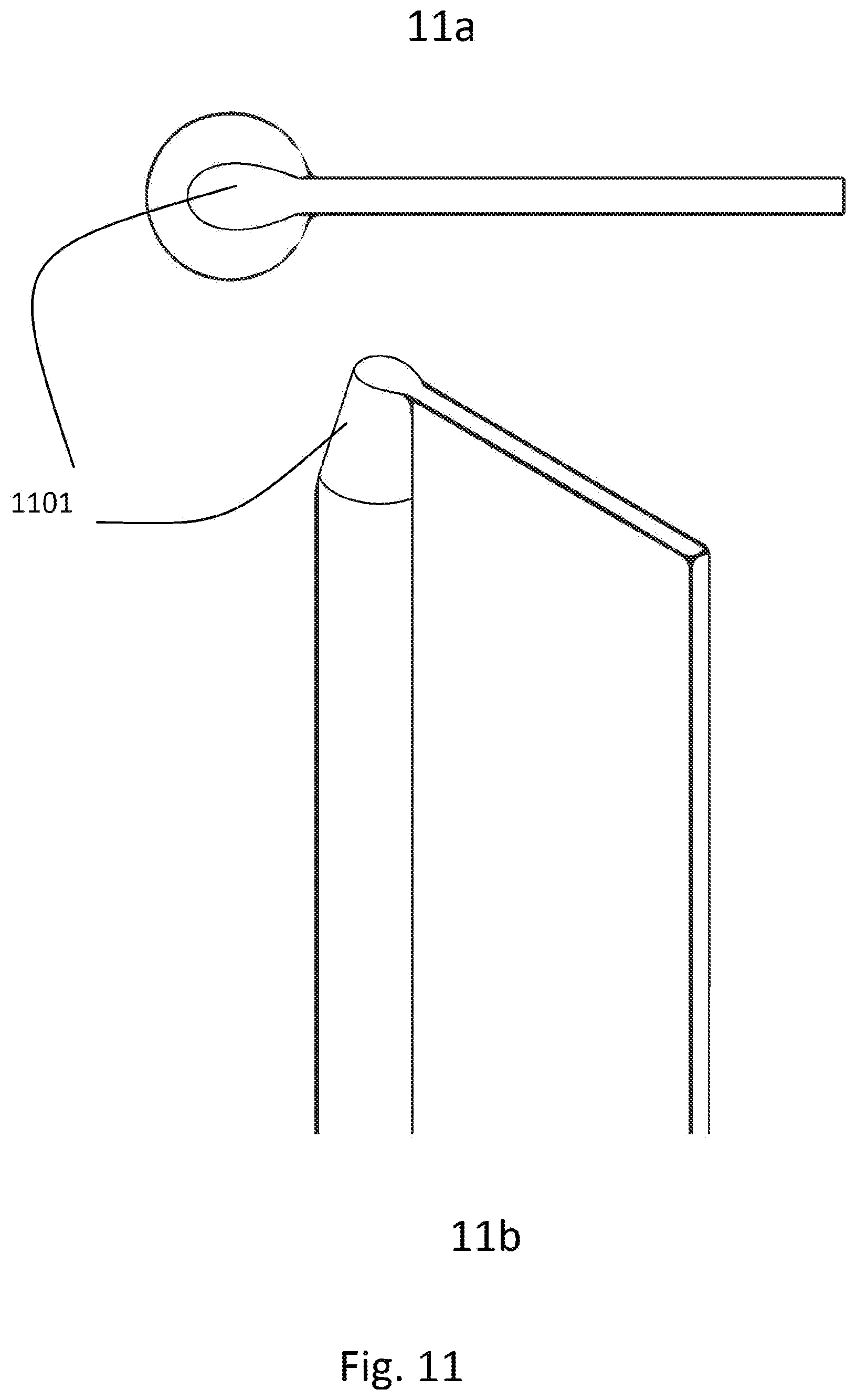 Patent US12297008 Figure 11 – Modular rail-based storage system