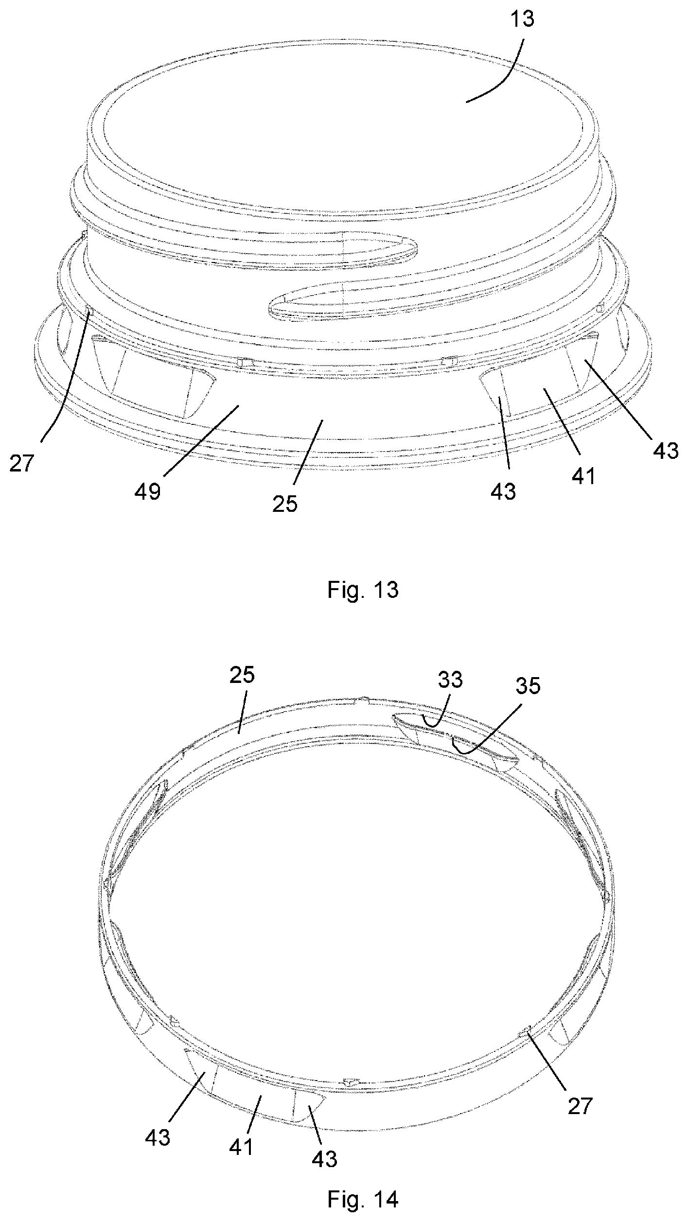 Patent US12297010 Figure 7 – Container closure
