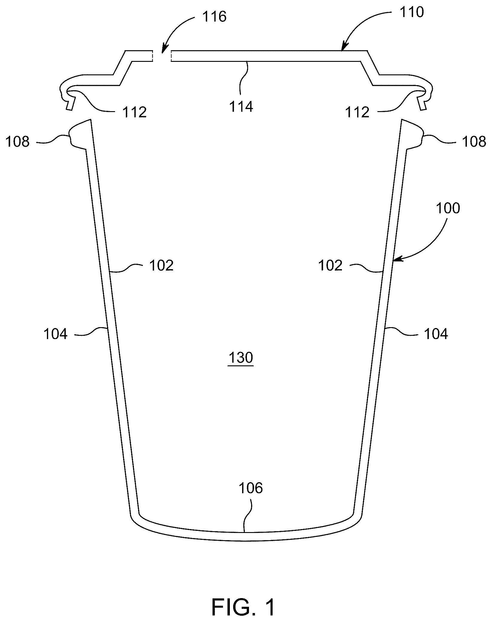 Patent US12297014 Figure 1 – Cover and manufacturing method therefor