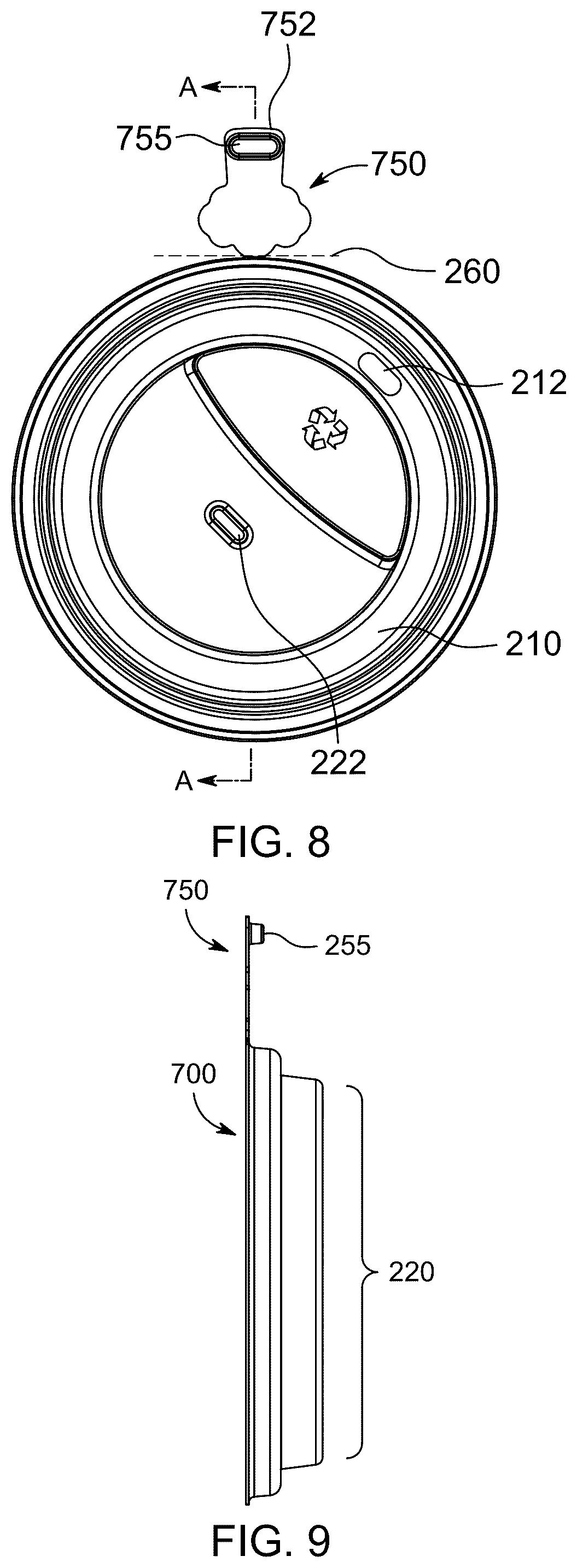Patent US12297014 Figure 5 – Cover and manufacturing method therefor
