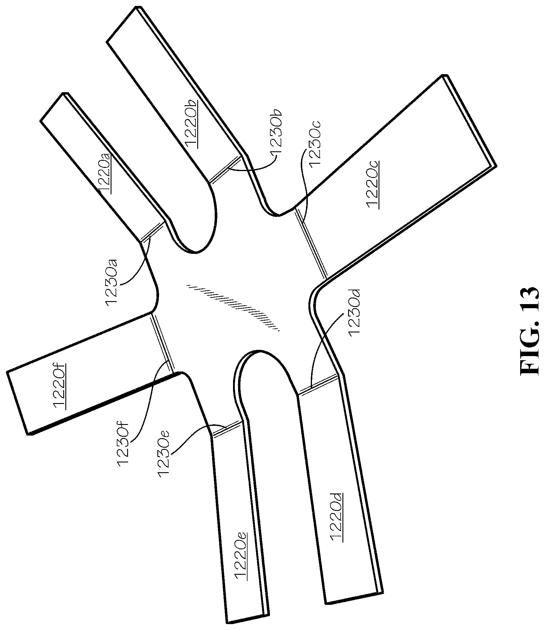 Patent US12297016 Figure 13 – Insulated box assembly with overlapping panels