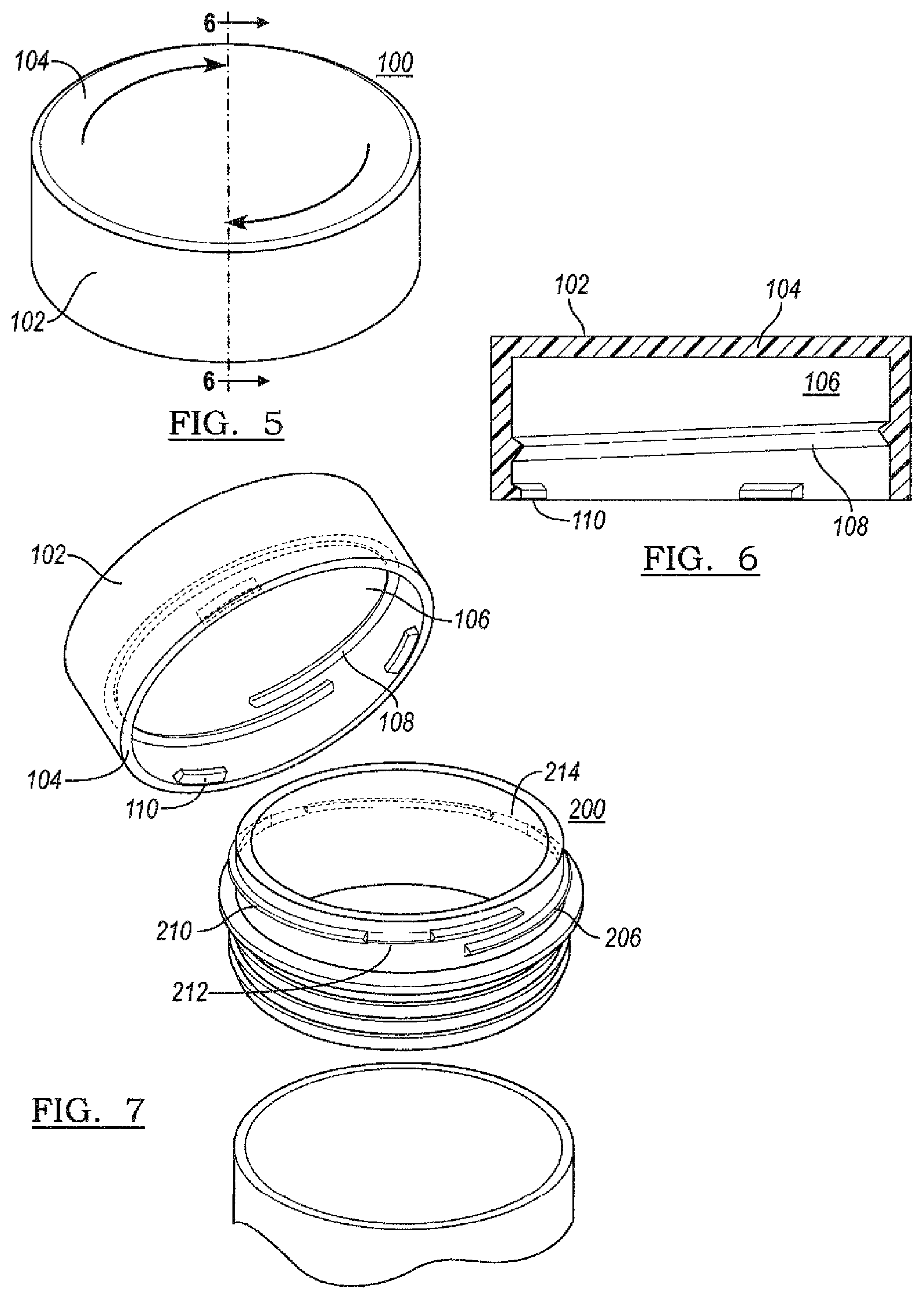 Patent US12297017 Figure 3 – Universal storage security implement for cannabis containers