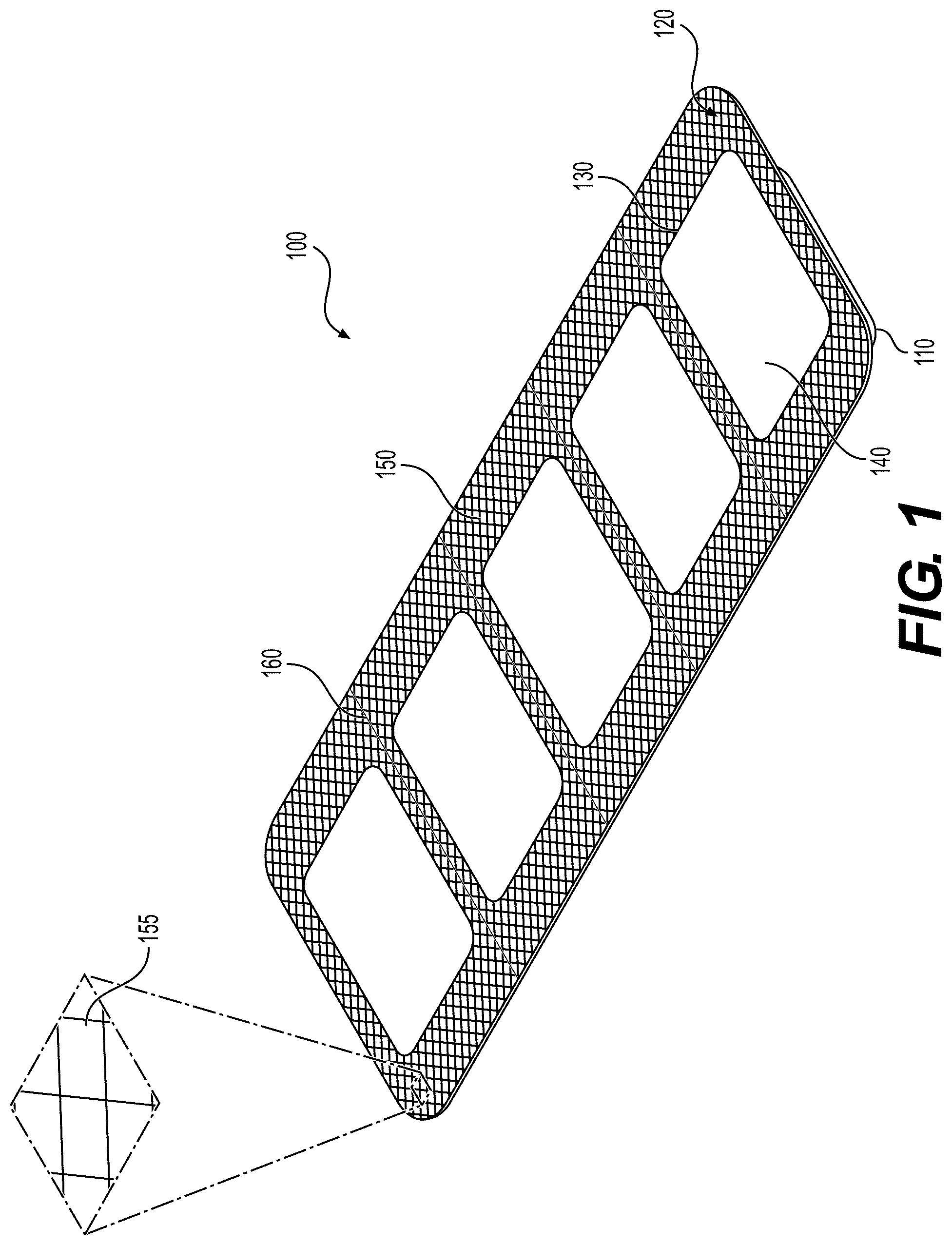 Patent US12297022 Figure 1 – Insert with undercuts