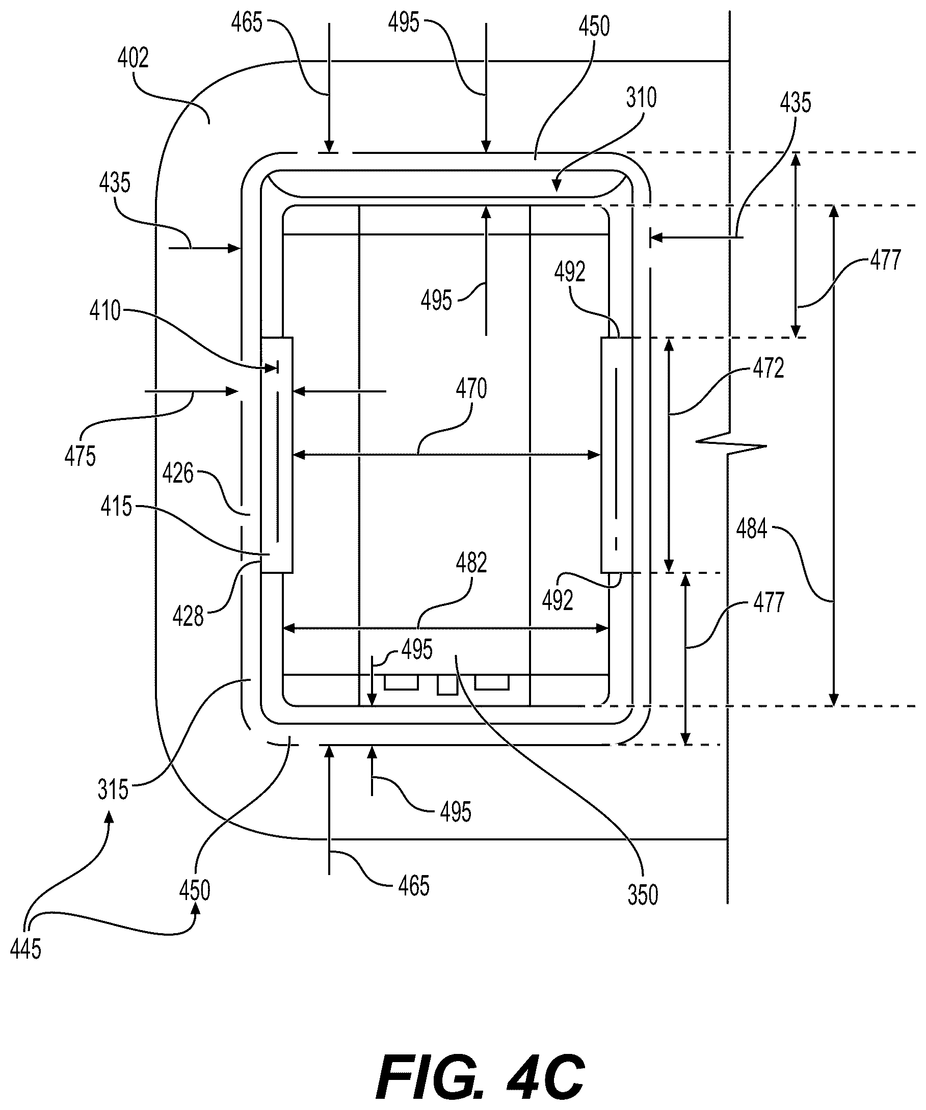 Patent US12297022 Figure 6 – Insert with undercuts