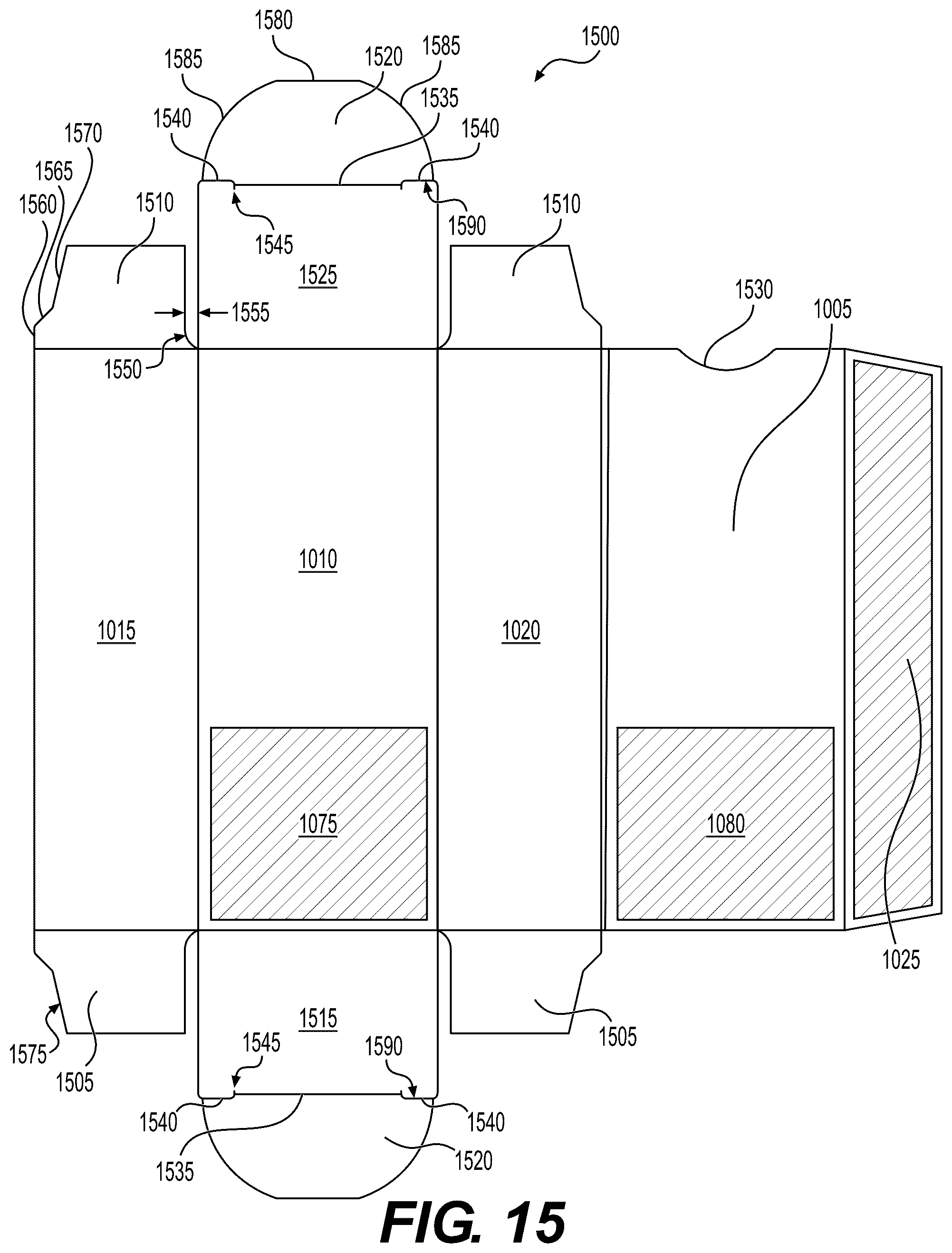 Patent US12297022 Figure 19 – Insert with undercuts