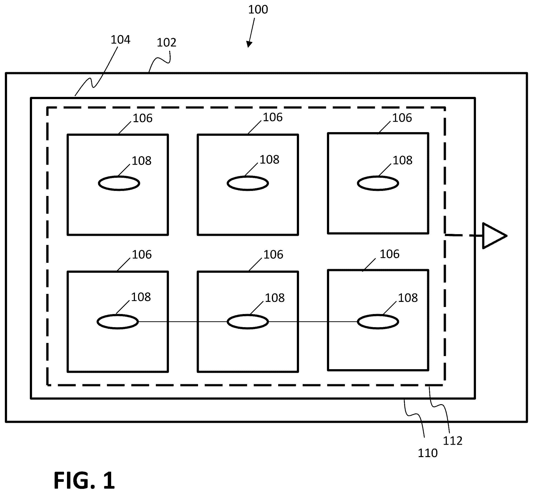 Patent US12297025 — Box for receipt of bags containing liquid — Figure 1