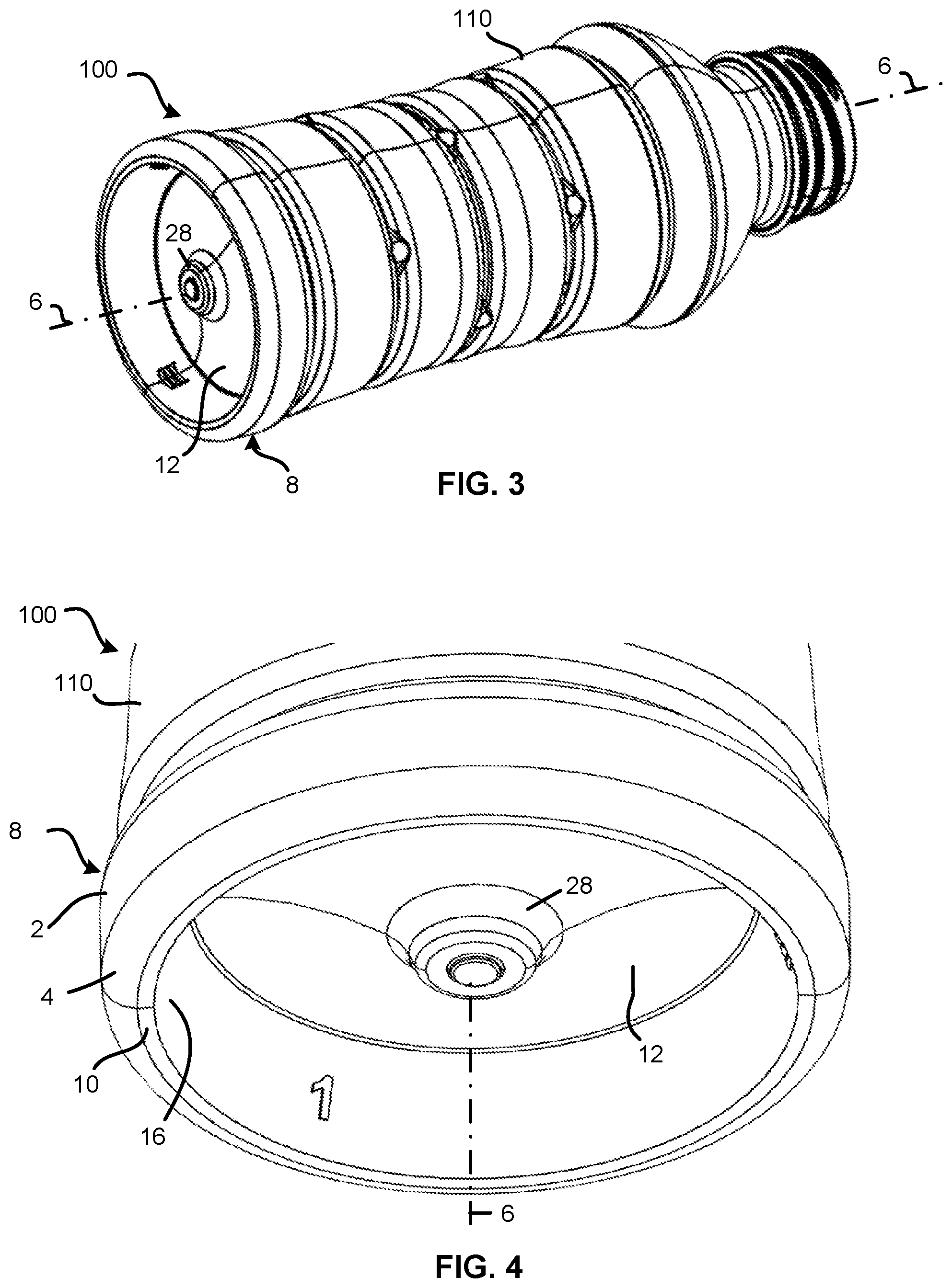 Patent US12297027 Figure 3 – Base of a plastic container