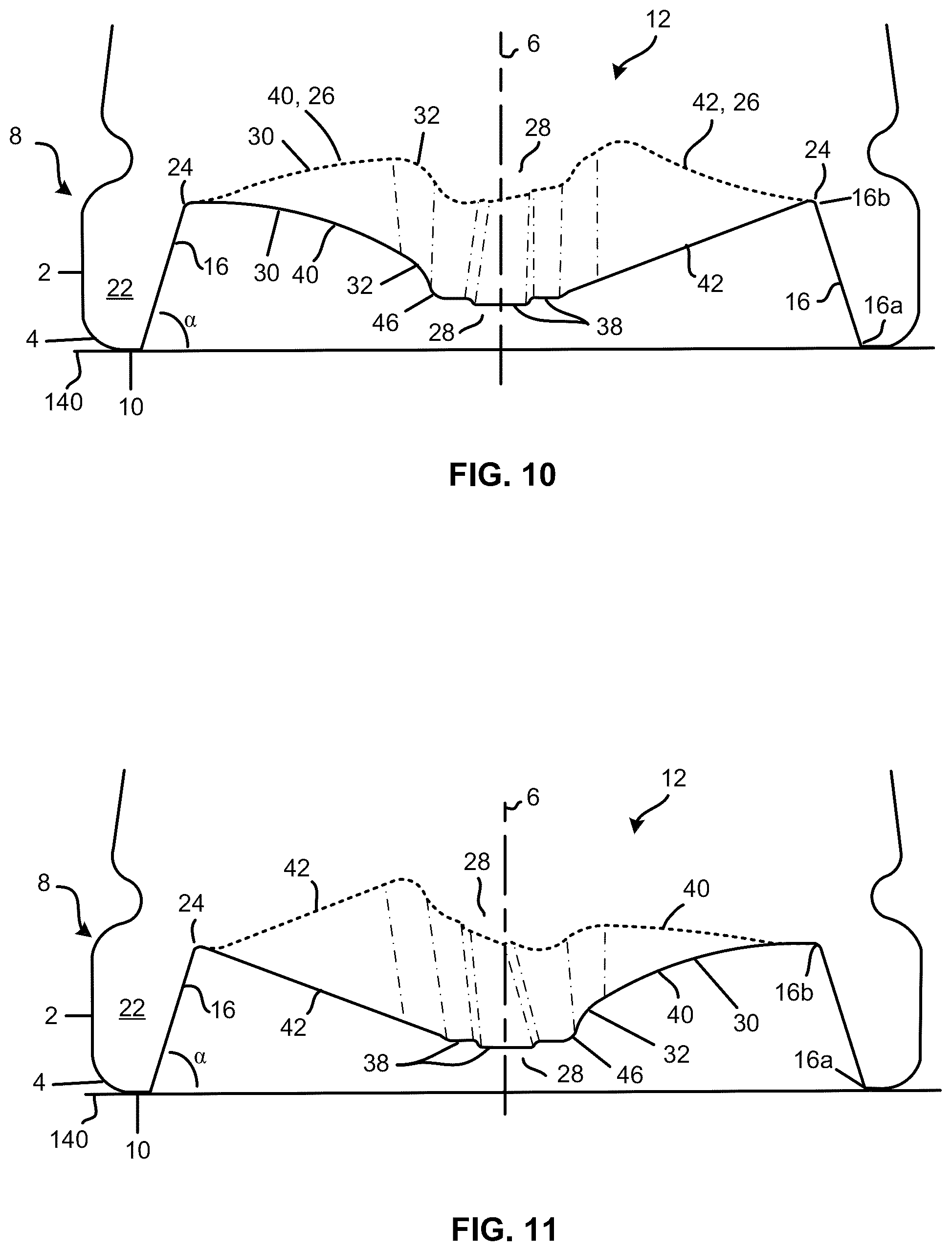 Patent US12297027 Figure 7 – Base of a plastic container