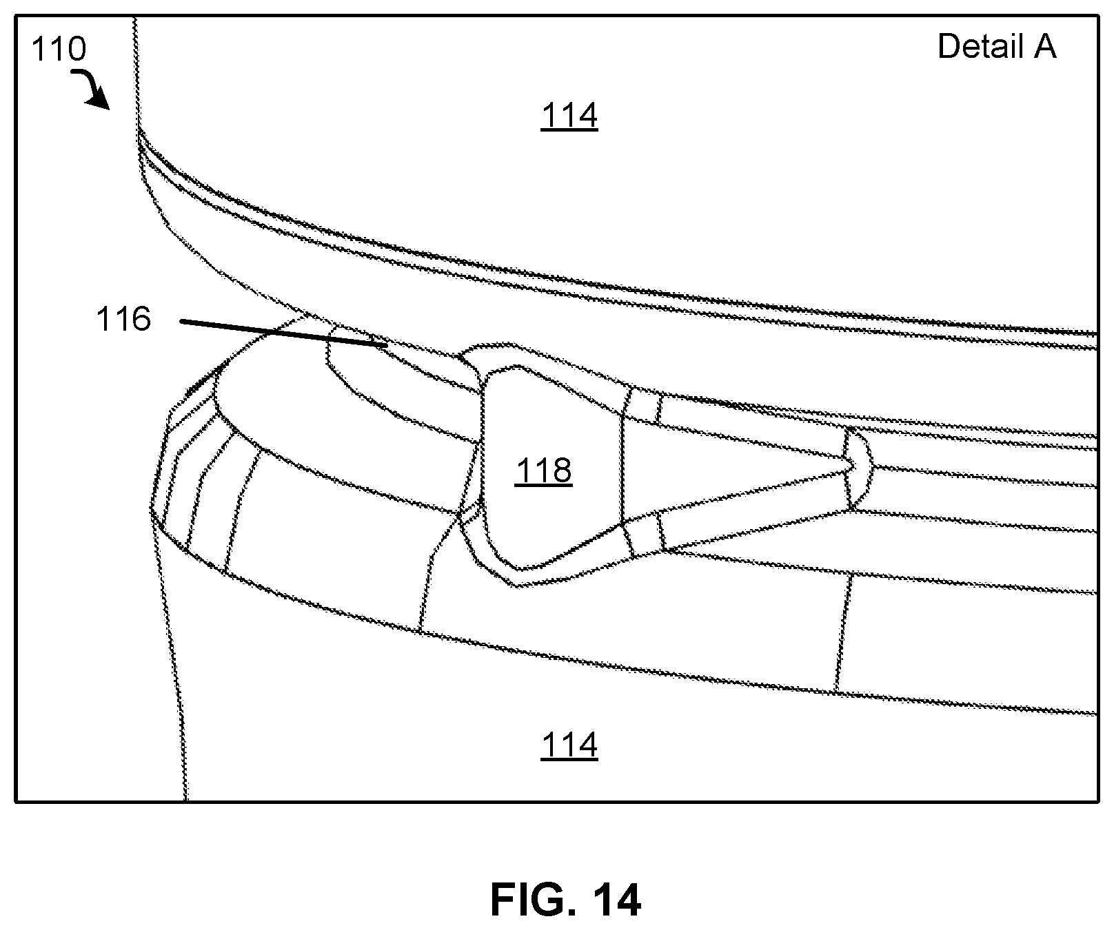 Patent US12297027 Figure 9 – Base of a plastic container