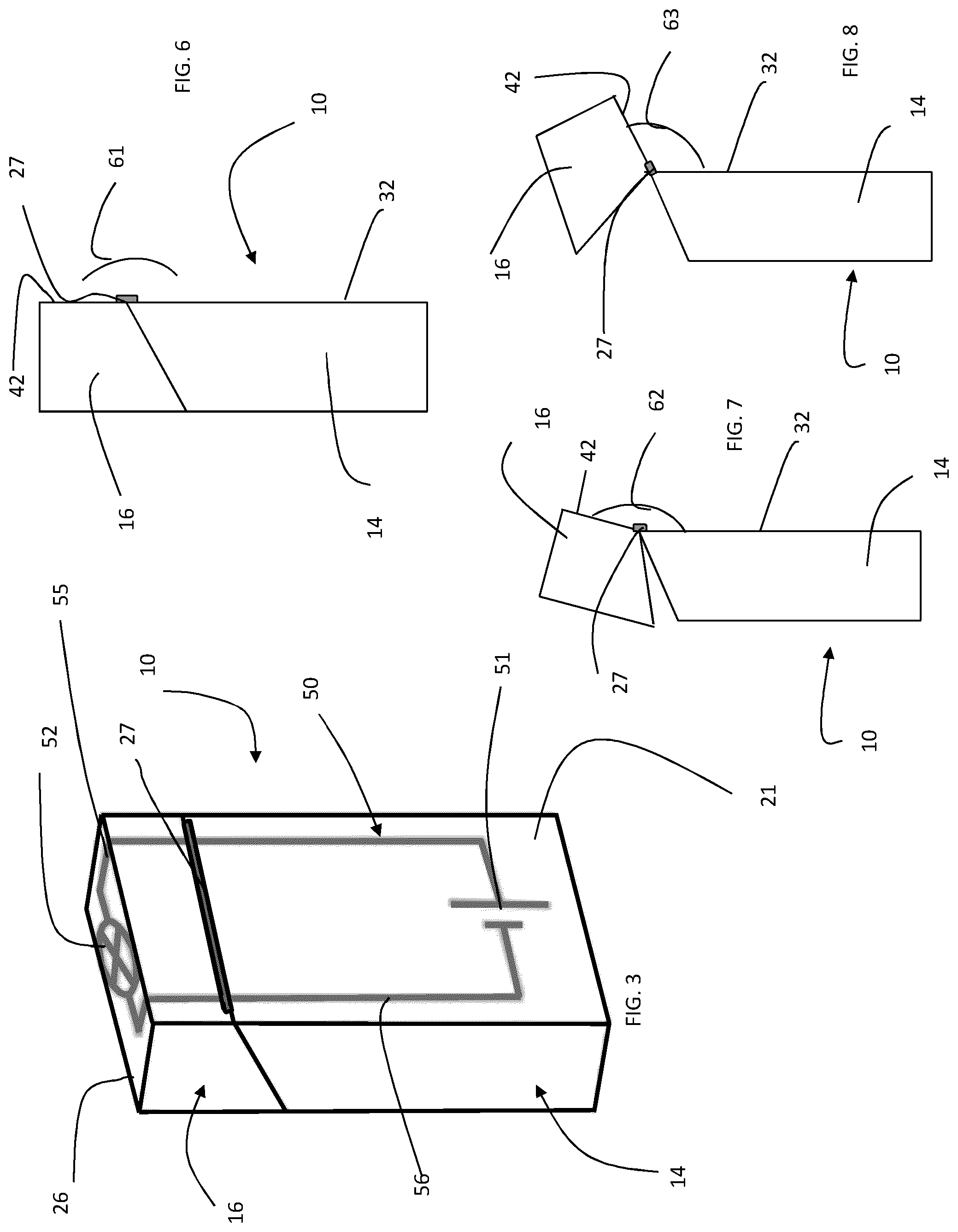 Patent US12297035 Figure 2 – Hinge-lid container for consumer articles and a method to form a hinge-lid container