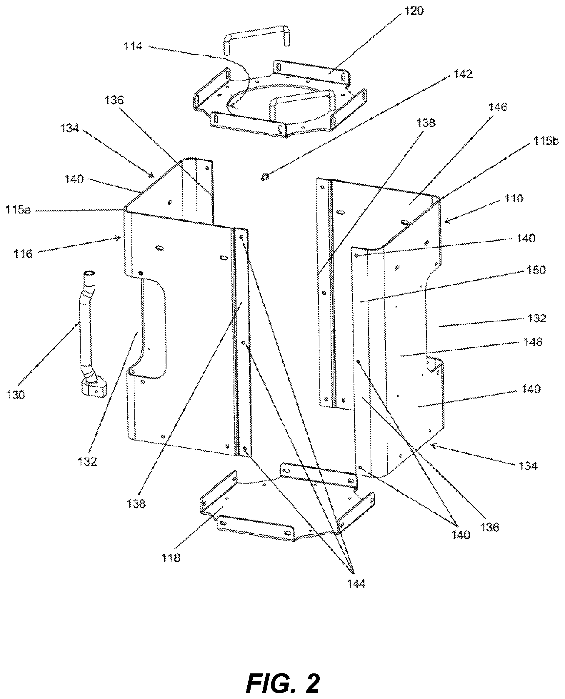 Patent US12297036 Figure 2 – Vessel assembly