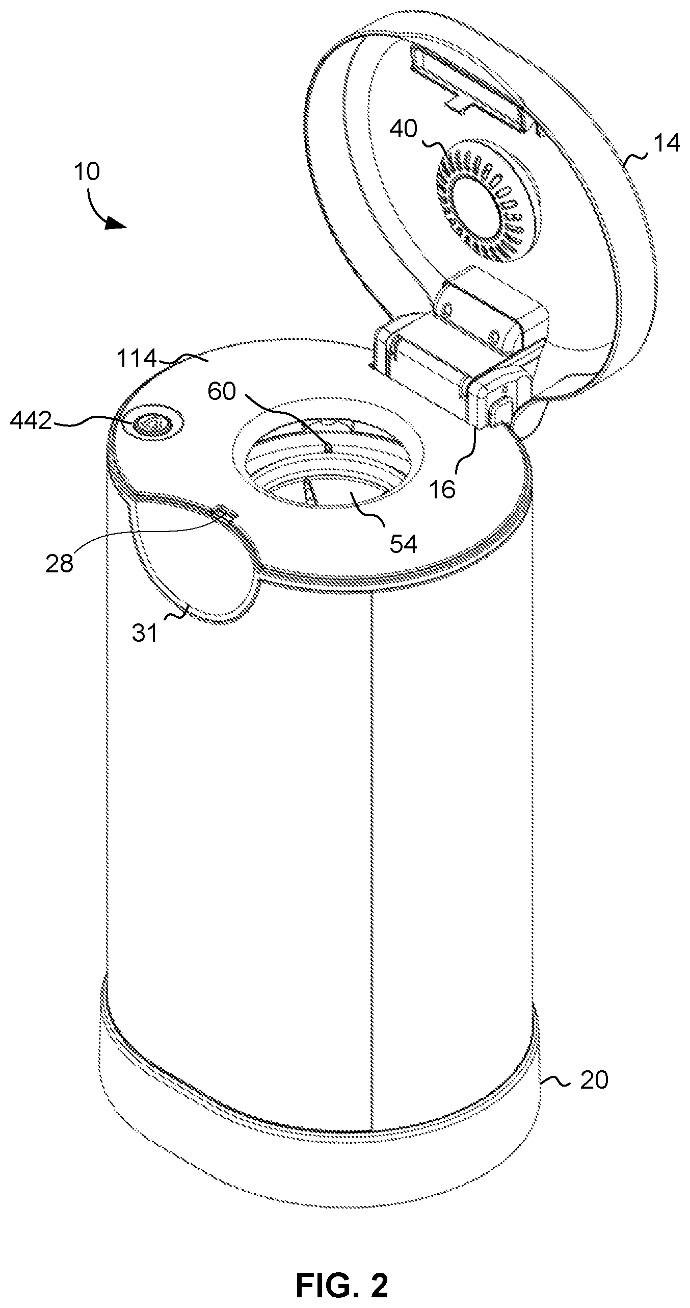 Patent US12297038 Figure 3 – Container for receiving multiple flexible bag assemblies