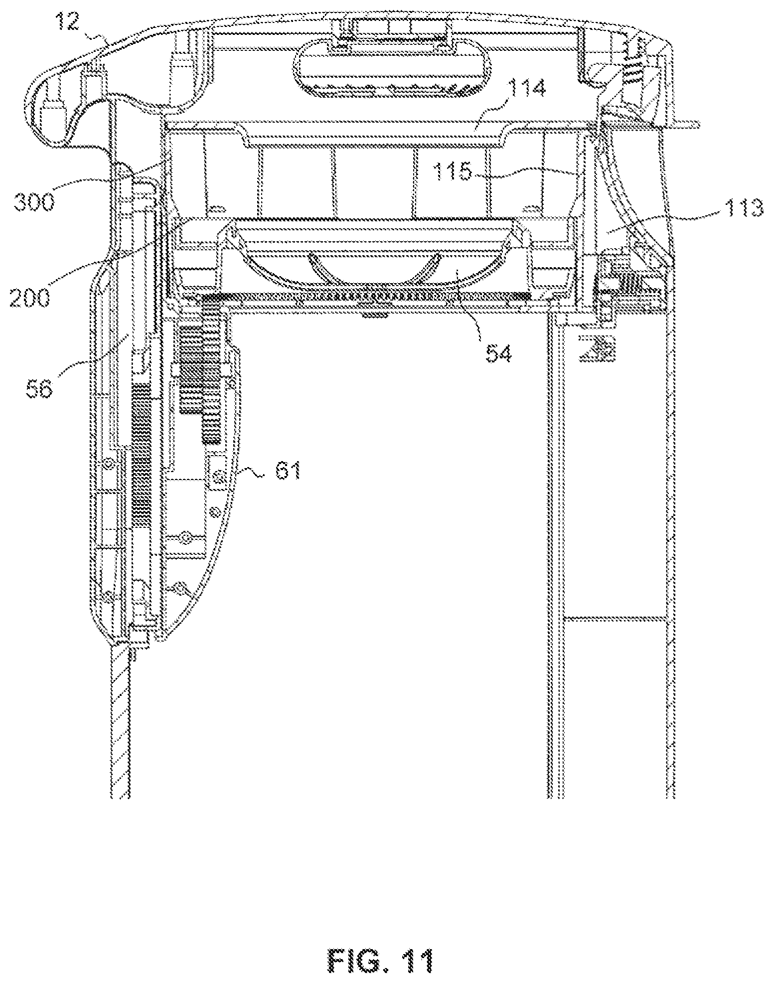 Patent US12297038 Figure 12 – Container for receiving multiple flexible bag assemblies