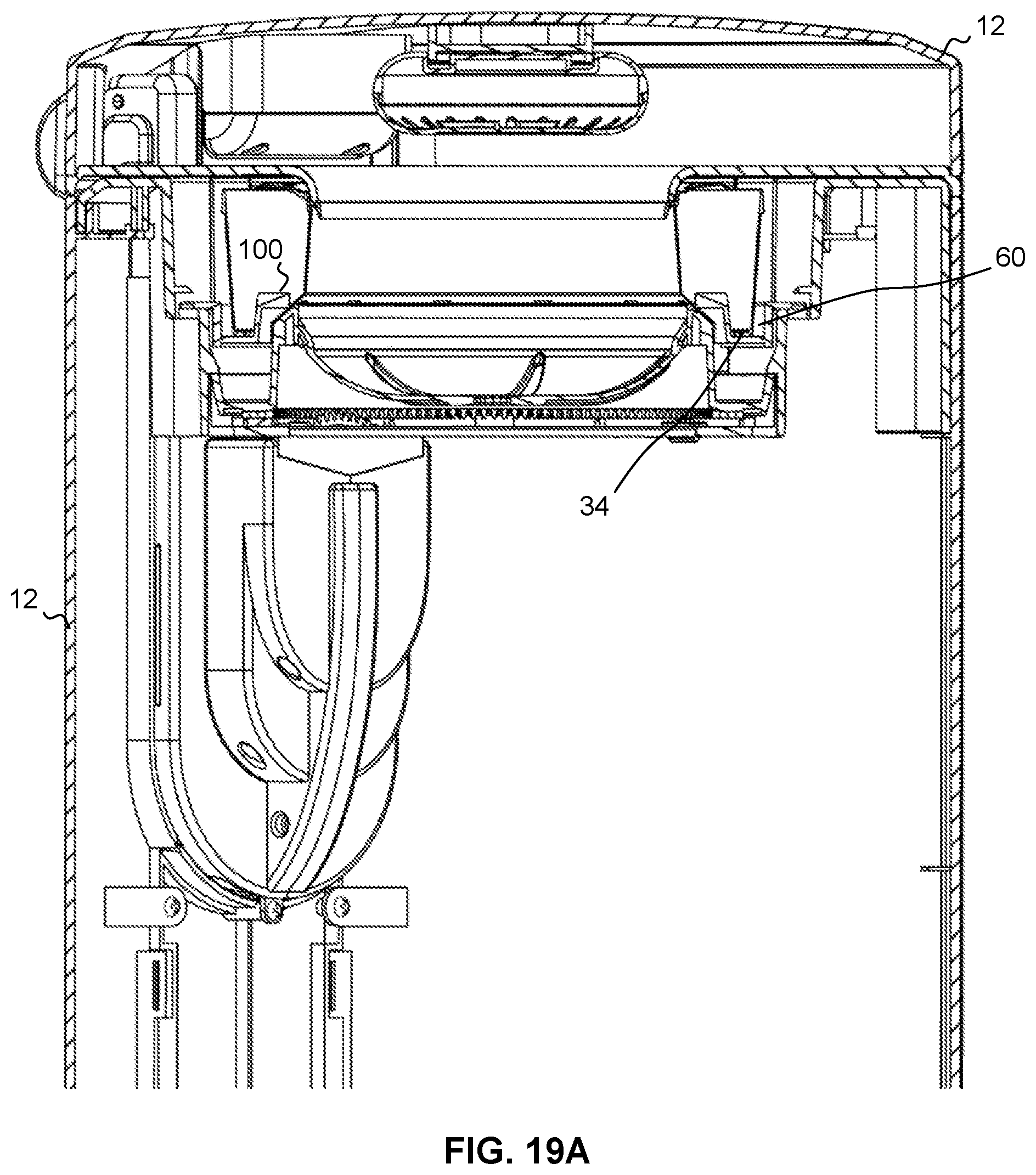 Patent US12297038 Figure 19 – Container for receiving multiple flexible bag assemblies