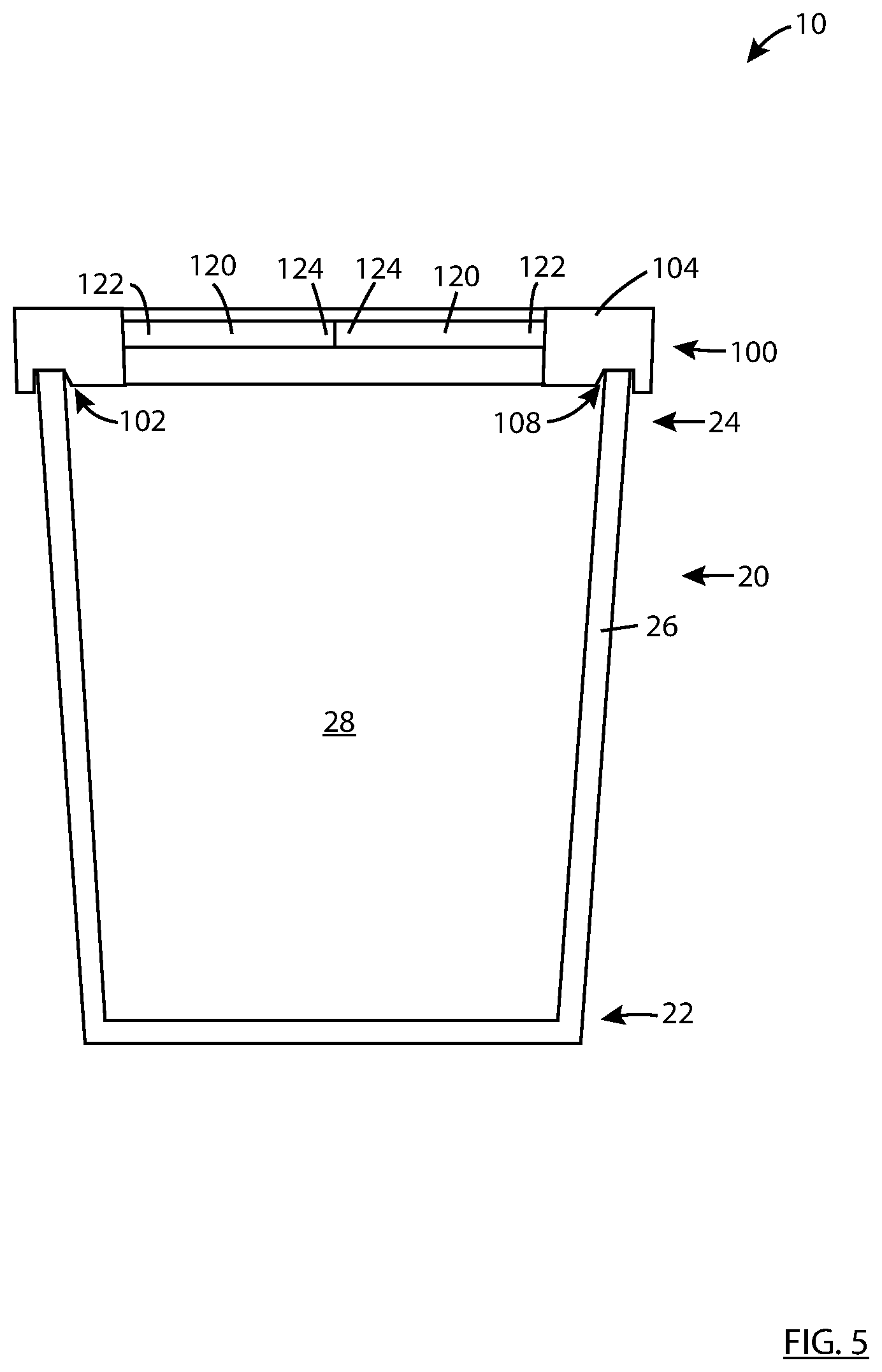 Patent US12297039 Figure 4 – Dust and allergen control for surface cleaning apparatus