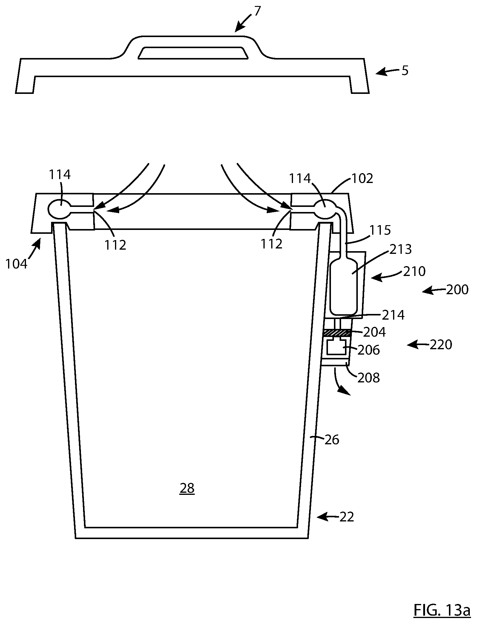 Patent US12297039 Figure 12 – Dust and allergen control for surface cleaning apparatus