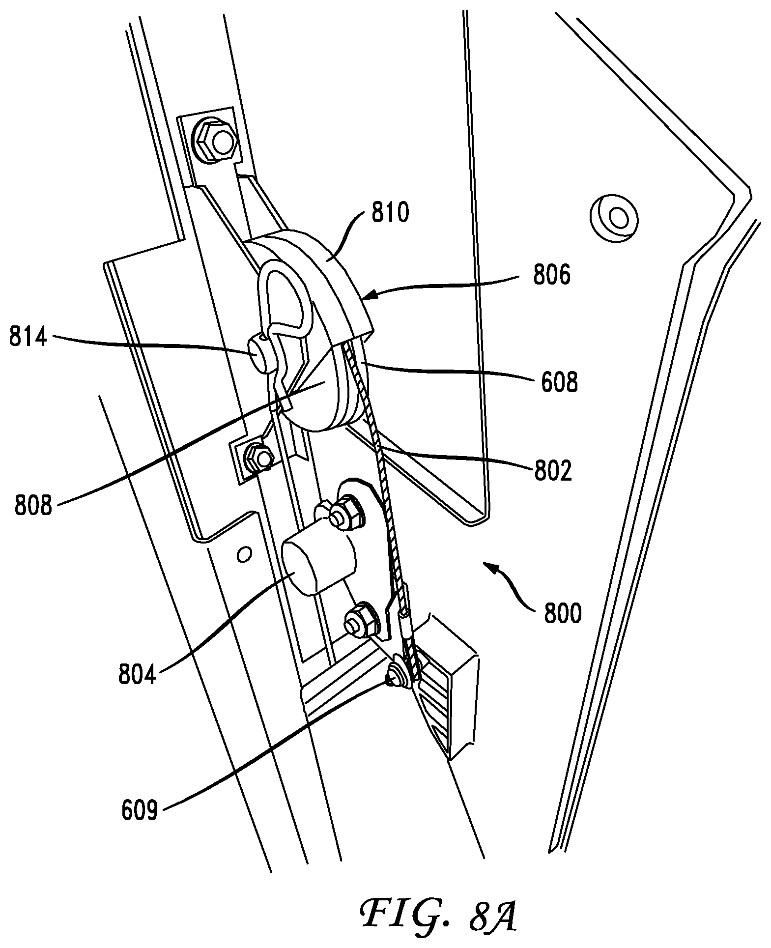 Patent US12297042 Figure 11 – Hands free storage receptacle